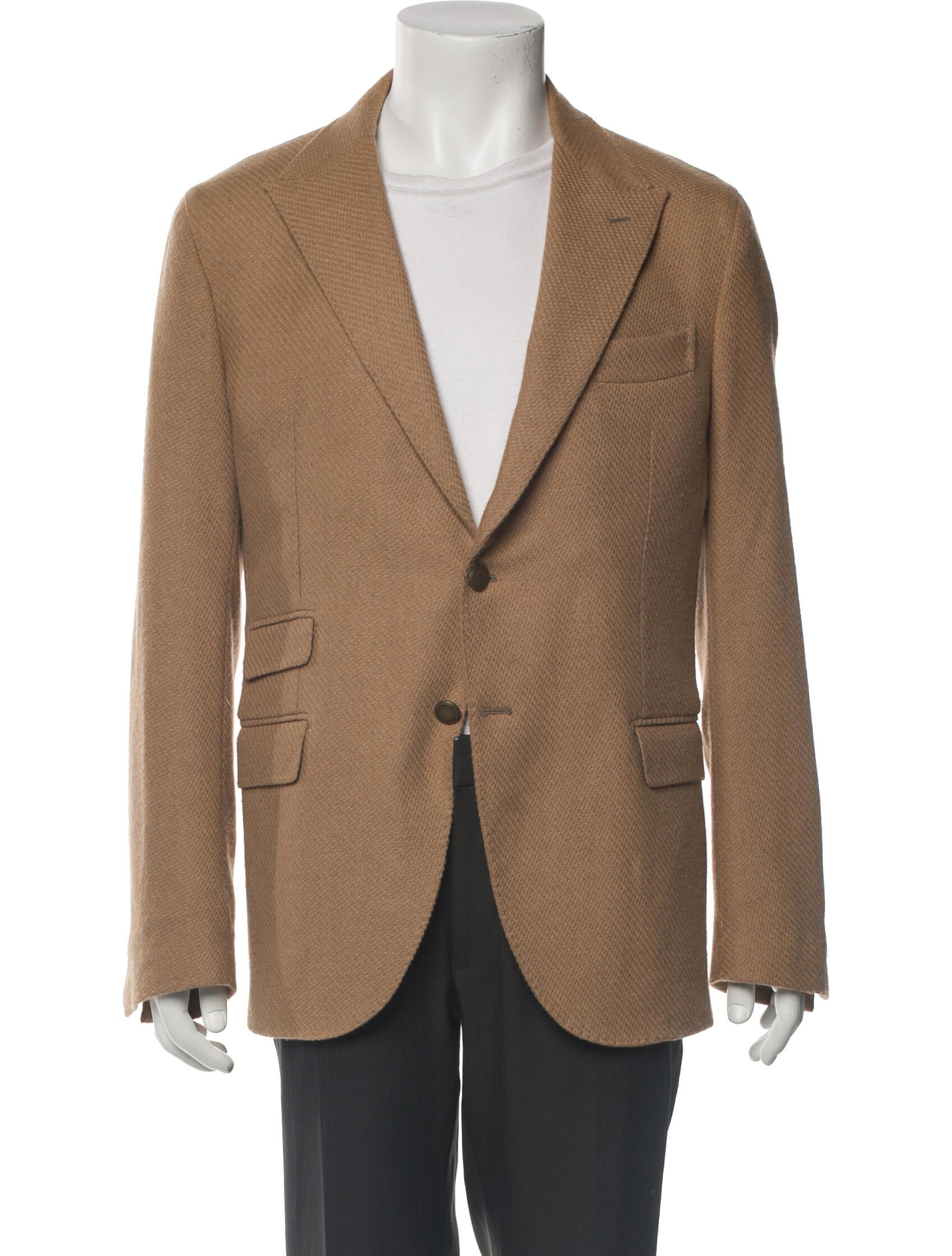 Eleventy Camel Hair Utility Jacket