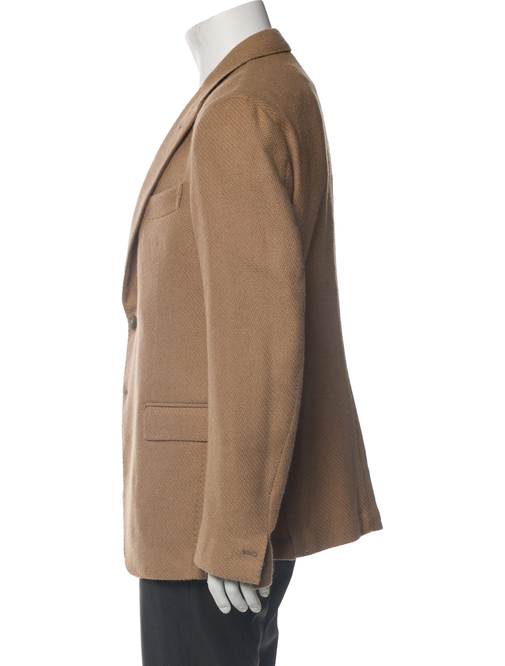 Eleventy Camel Hair Utility Jacket
