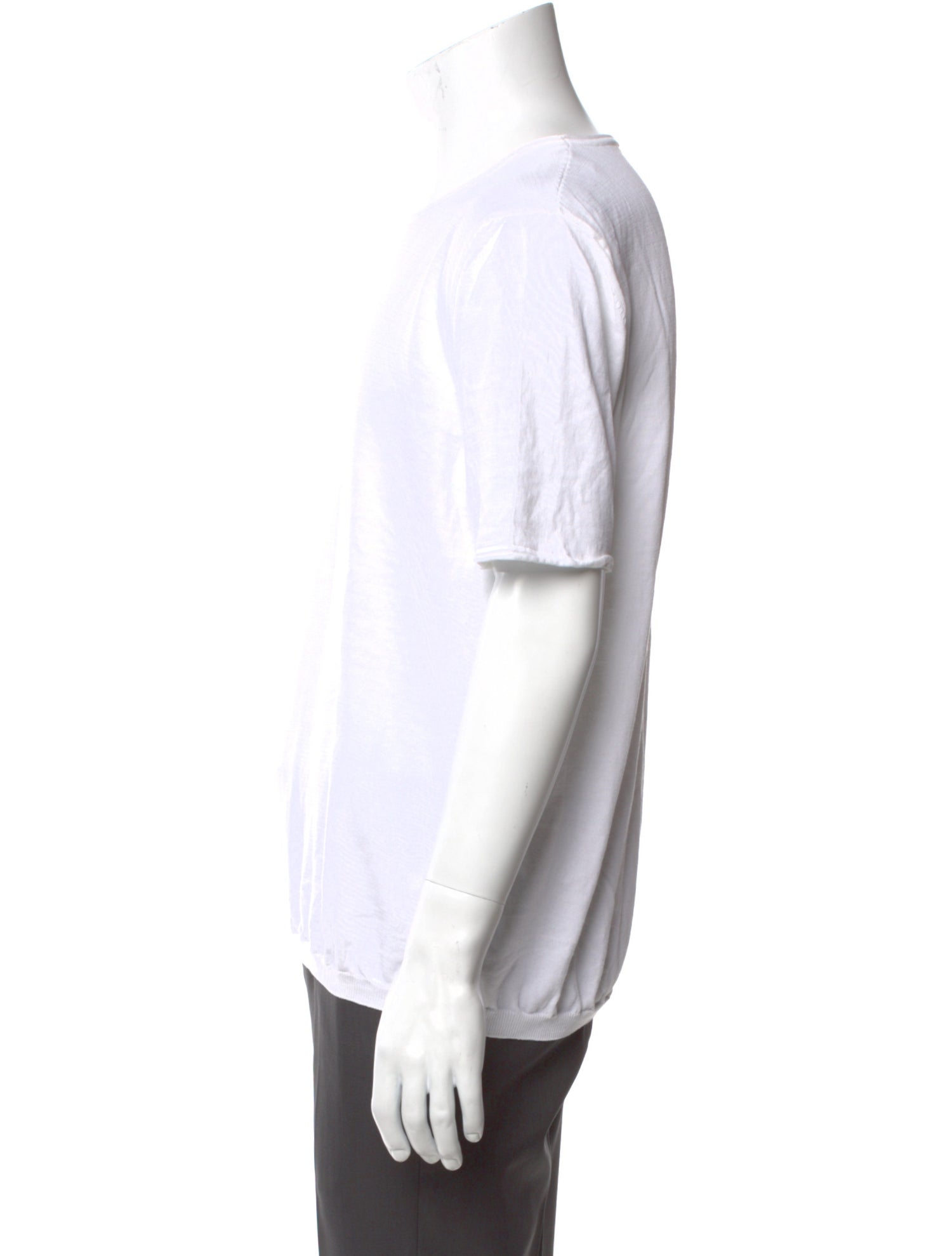 Eleventy Scoop Neck Short Sleeve T-Shirt