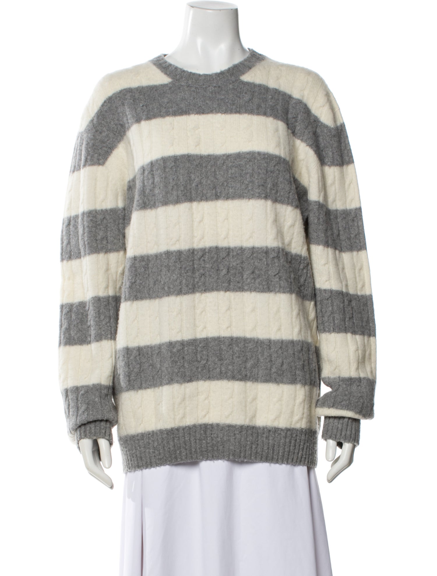 Eleventy Cashmere Striped Sweater