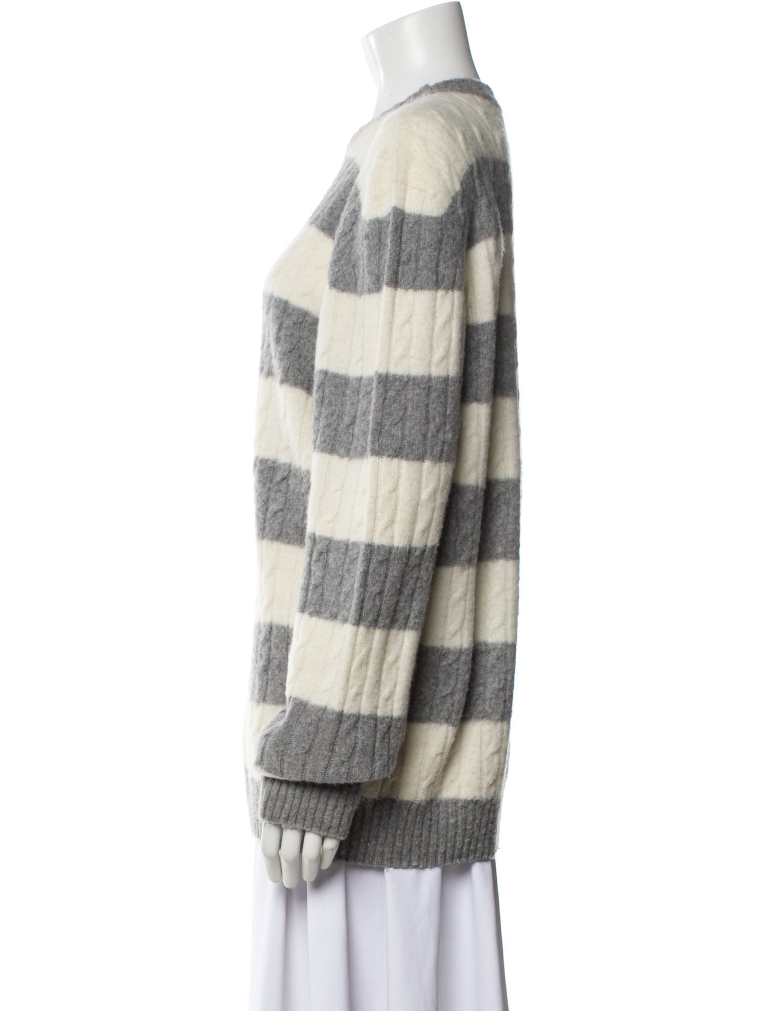 Eleventy Cashmere Striped Sweater