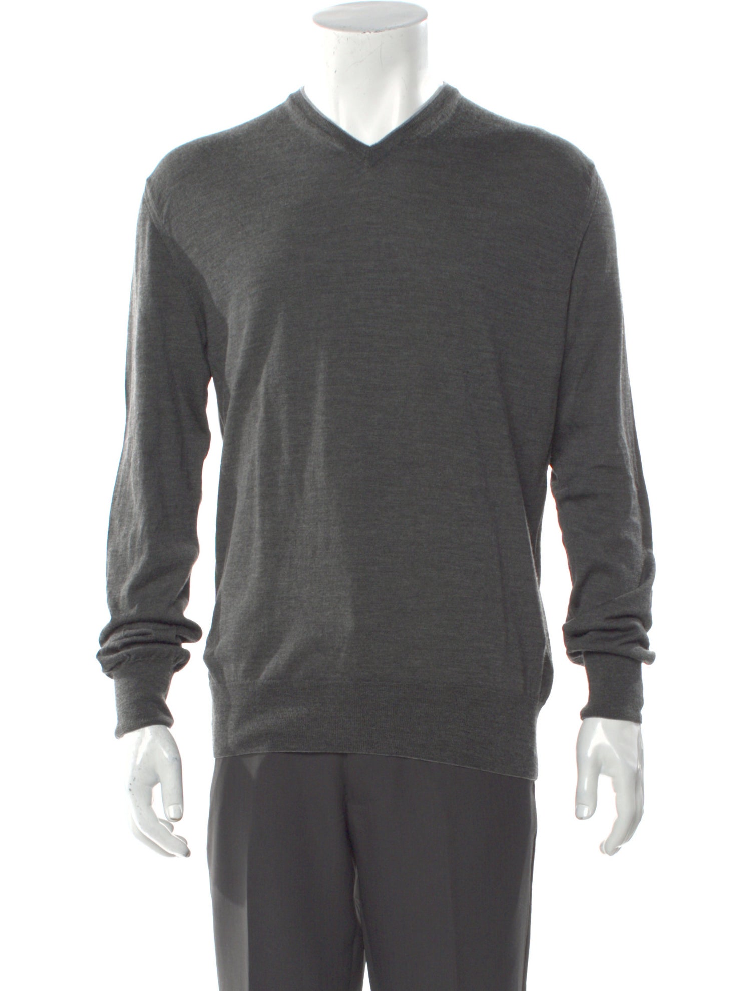 Eleventy Wool V-Neck Pullover