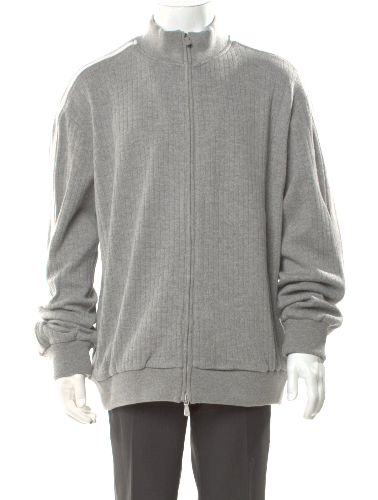 Eleventy Wool Mock Neck Cardigan w/ Tags