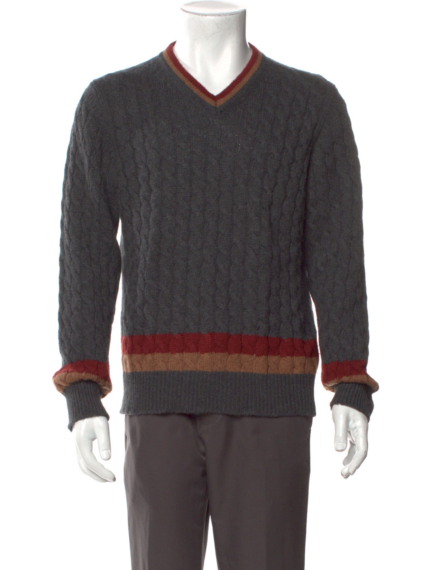 Eleventy Cashmere V-Neck Pullover