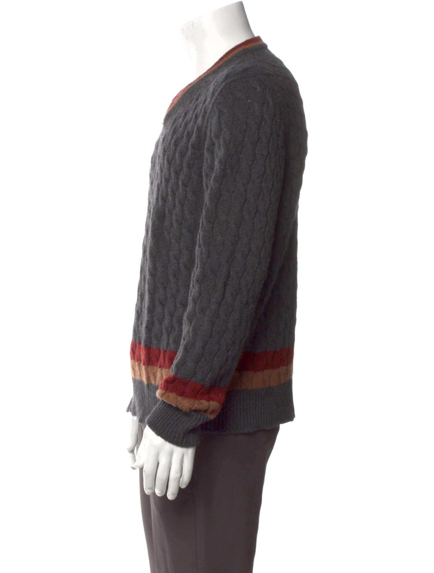 Eleventy Cashmere V-Neck Pullover