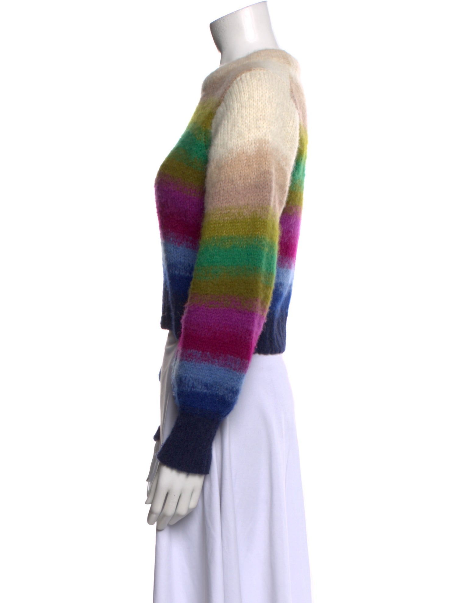 Elevin Six Alpaca Striped Sweater