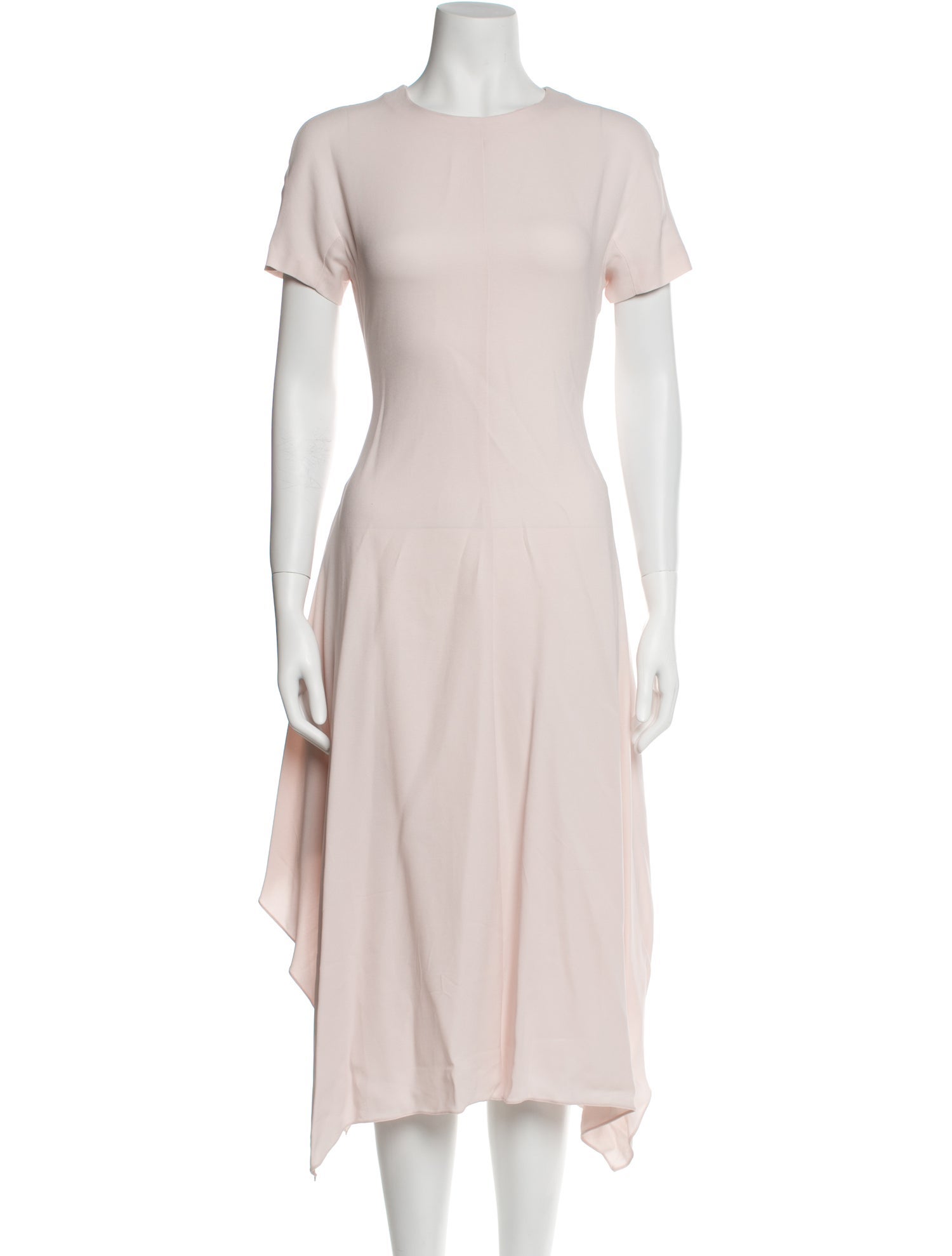 Elie Saab Crew Neck Long Dress