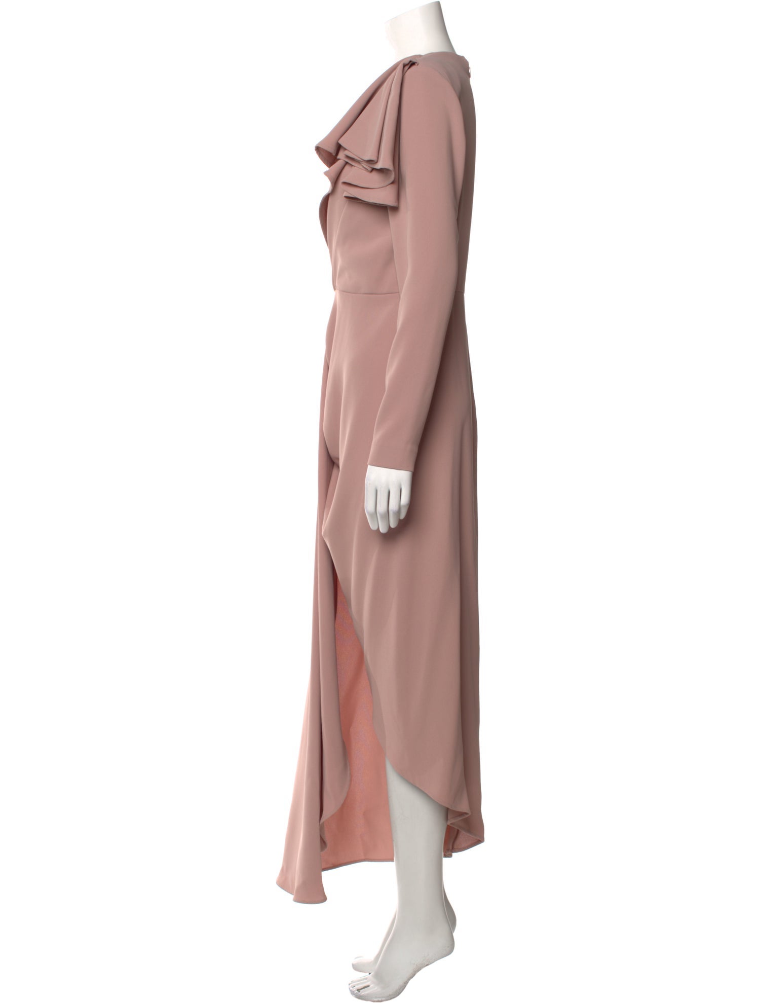 Elie Saab V-Neck Long Dress