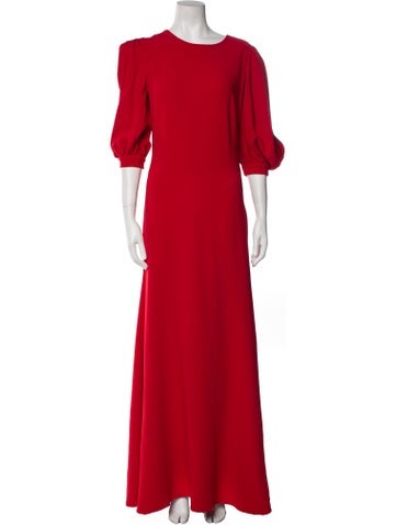 Elie Saab Dresses Crew Neck Long Dress Us6, Fr38 | M