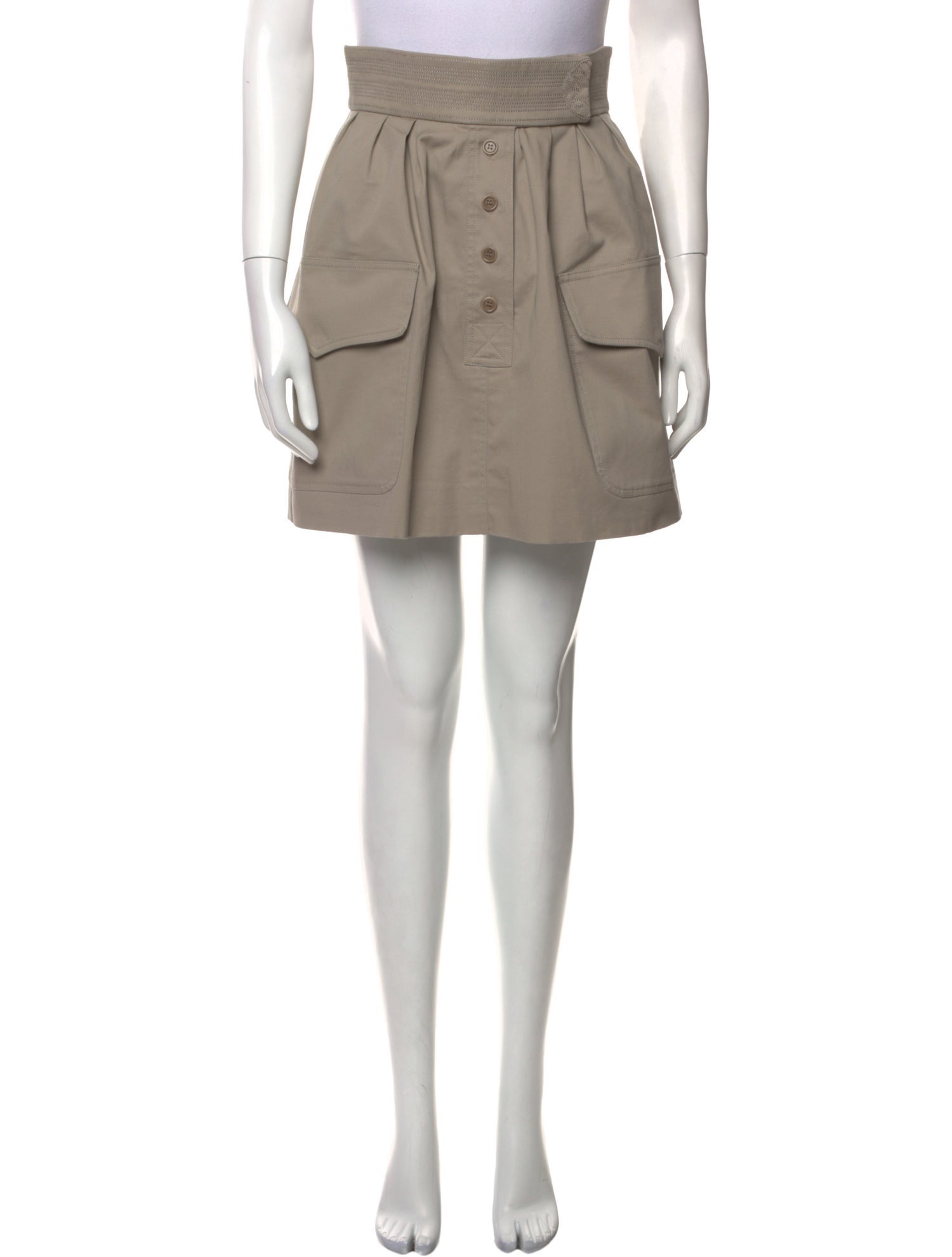 【ELIE SAAB】Gabardine Wrap Skirt Gabardine Wrap Skirt – ELIE SAAB