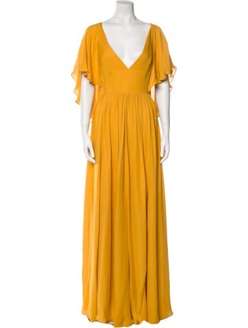 Elie Saab Dresses Silk Long Dress Us10, Fr42 | L