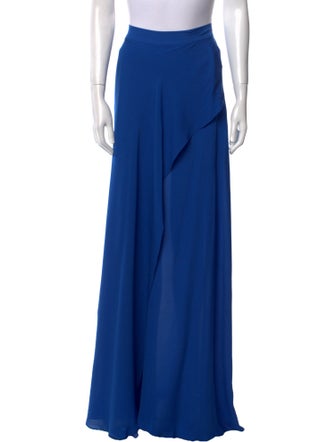 Elie Saab Silk Long Skirt