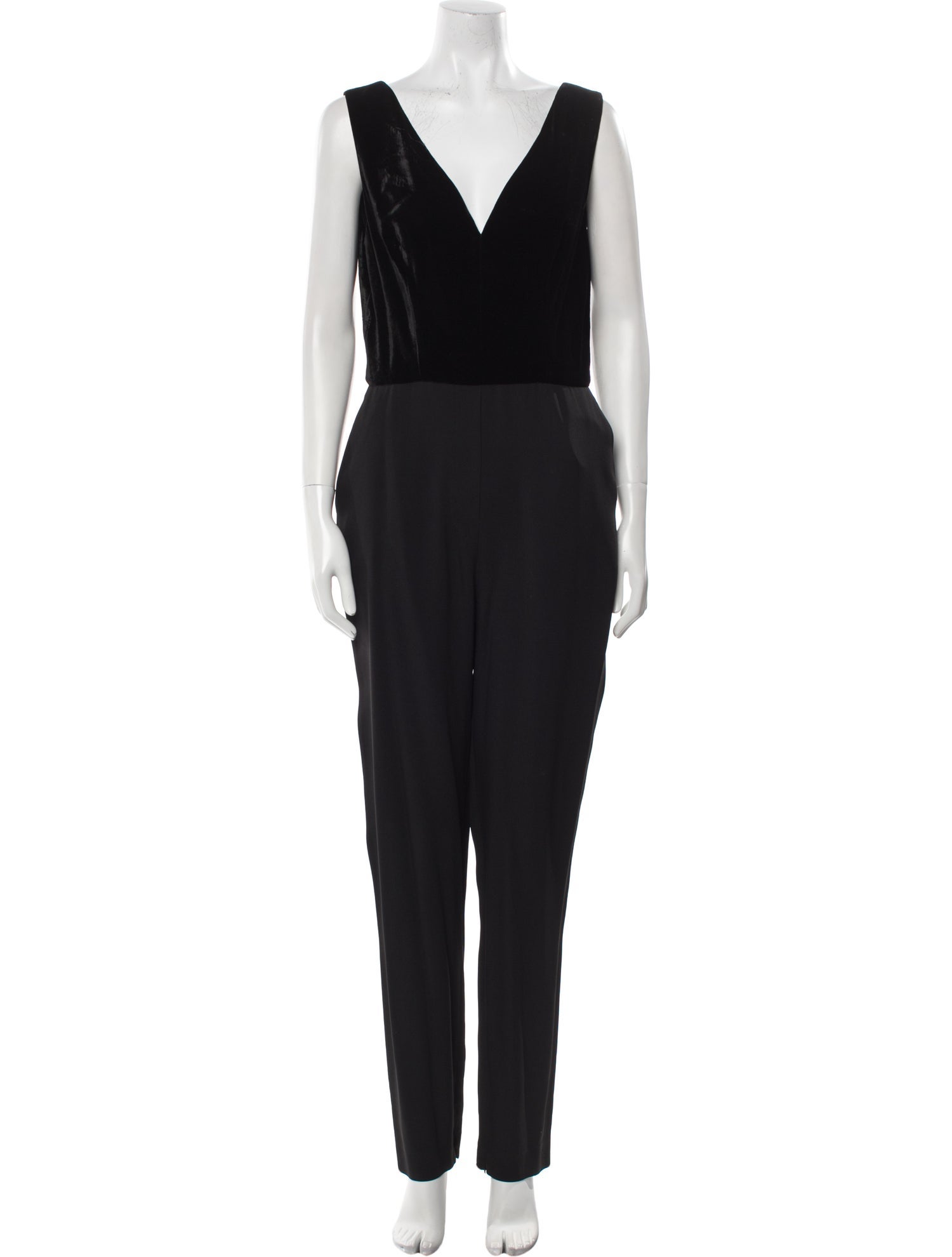 Elie Saab V-Neck Jumpsuit