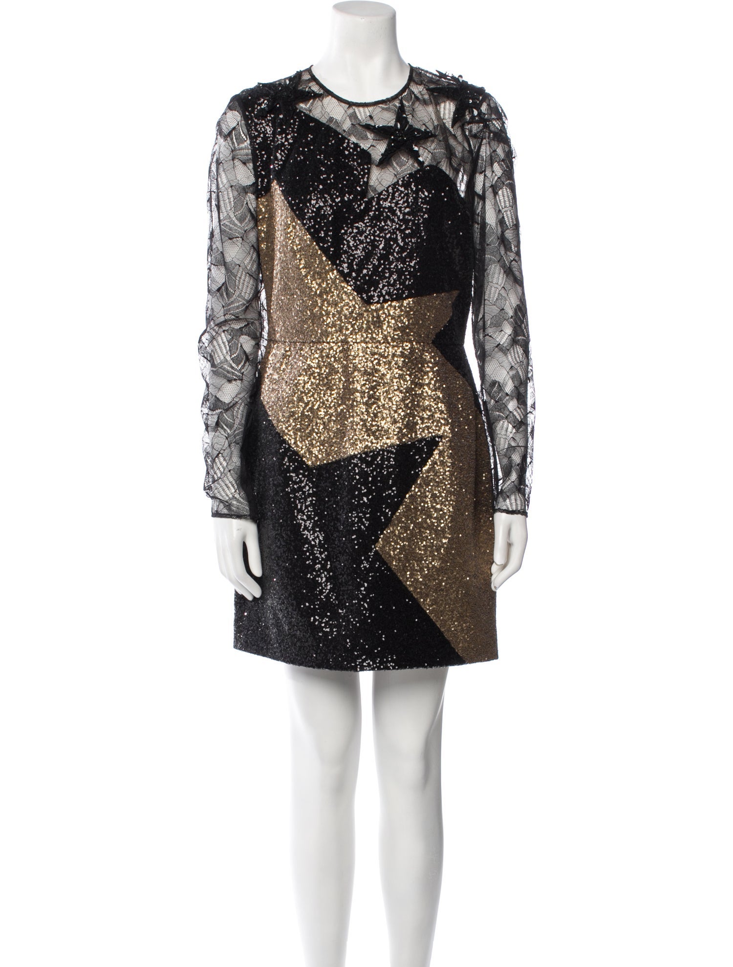 Elie Saab Printed Mini Dress w/ Tags