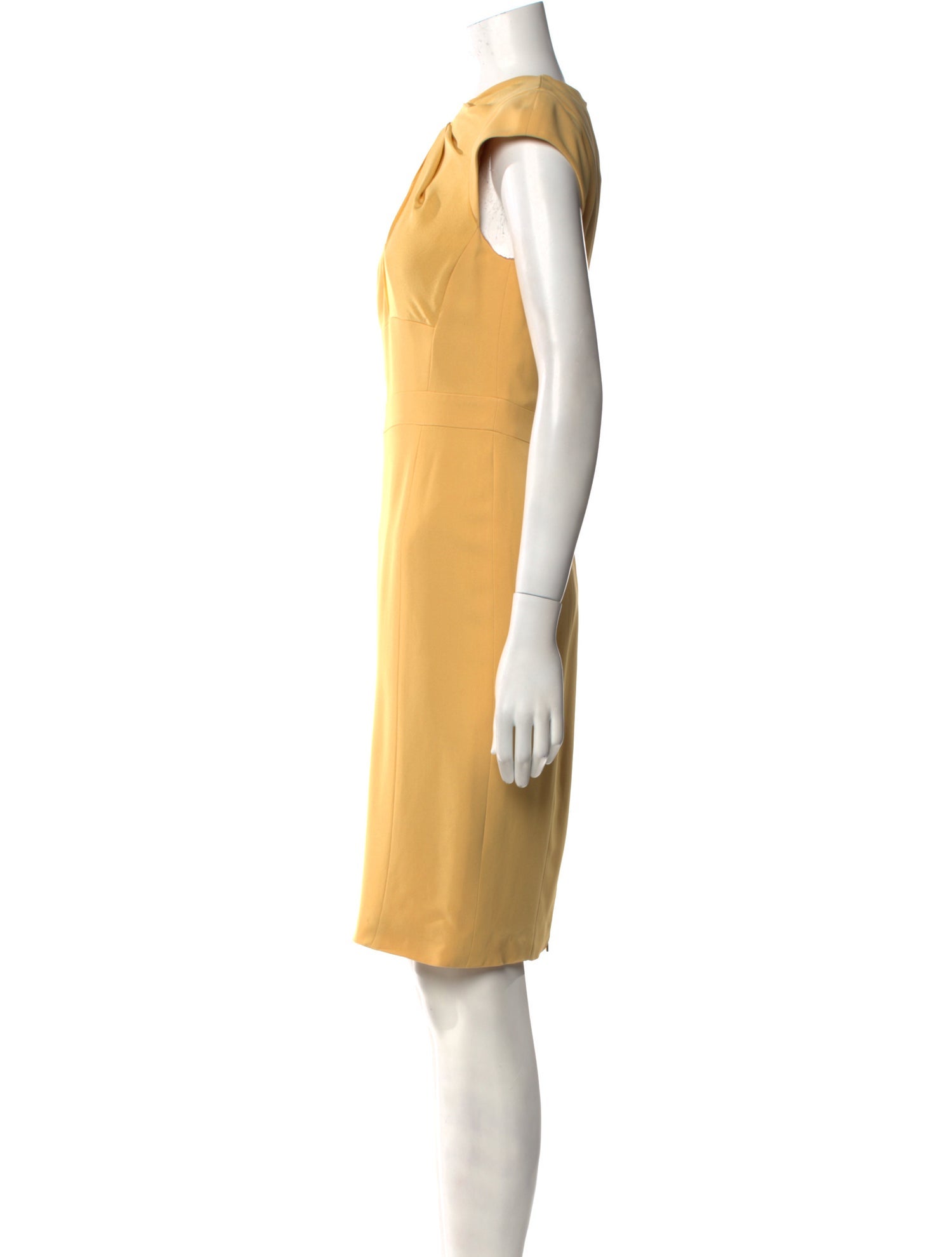 Elie Saab Crew Neck Knee-Length Dress