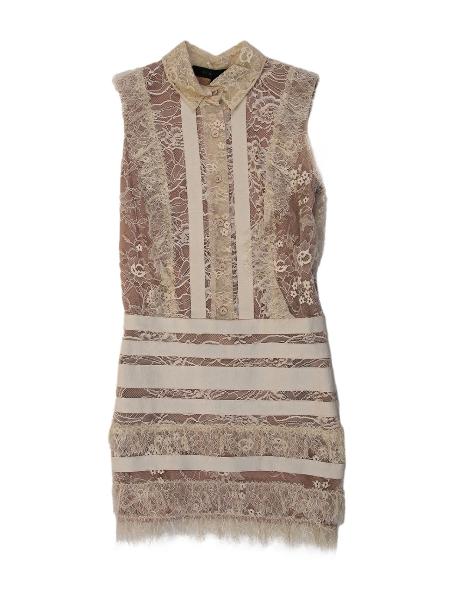 Elie Saab Paisley Print Mini Dress