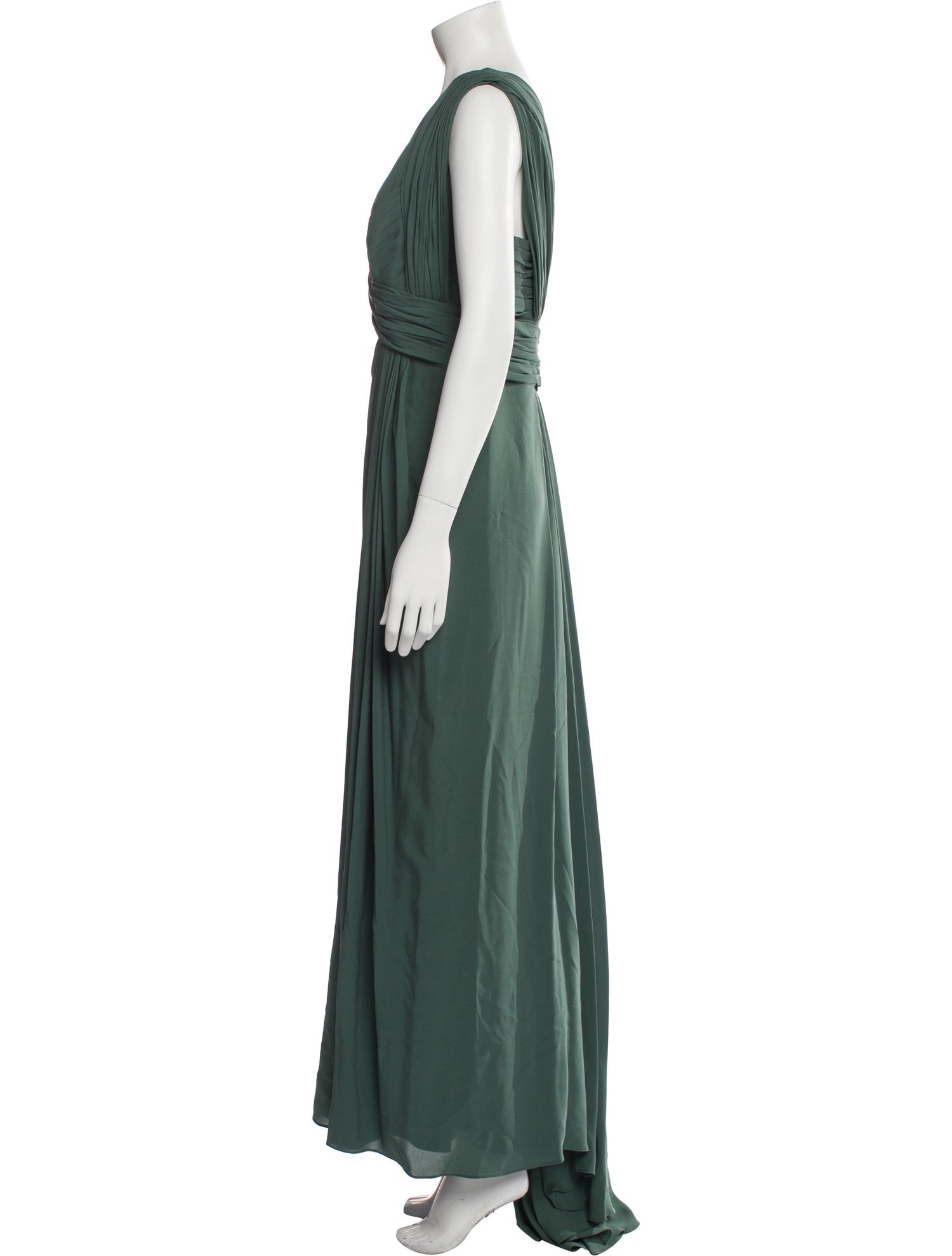 Elie Saab Silk Long Dress