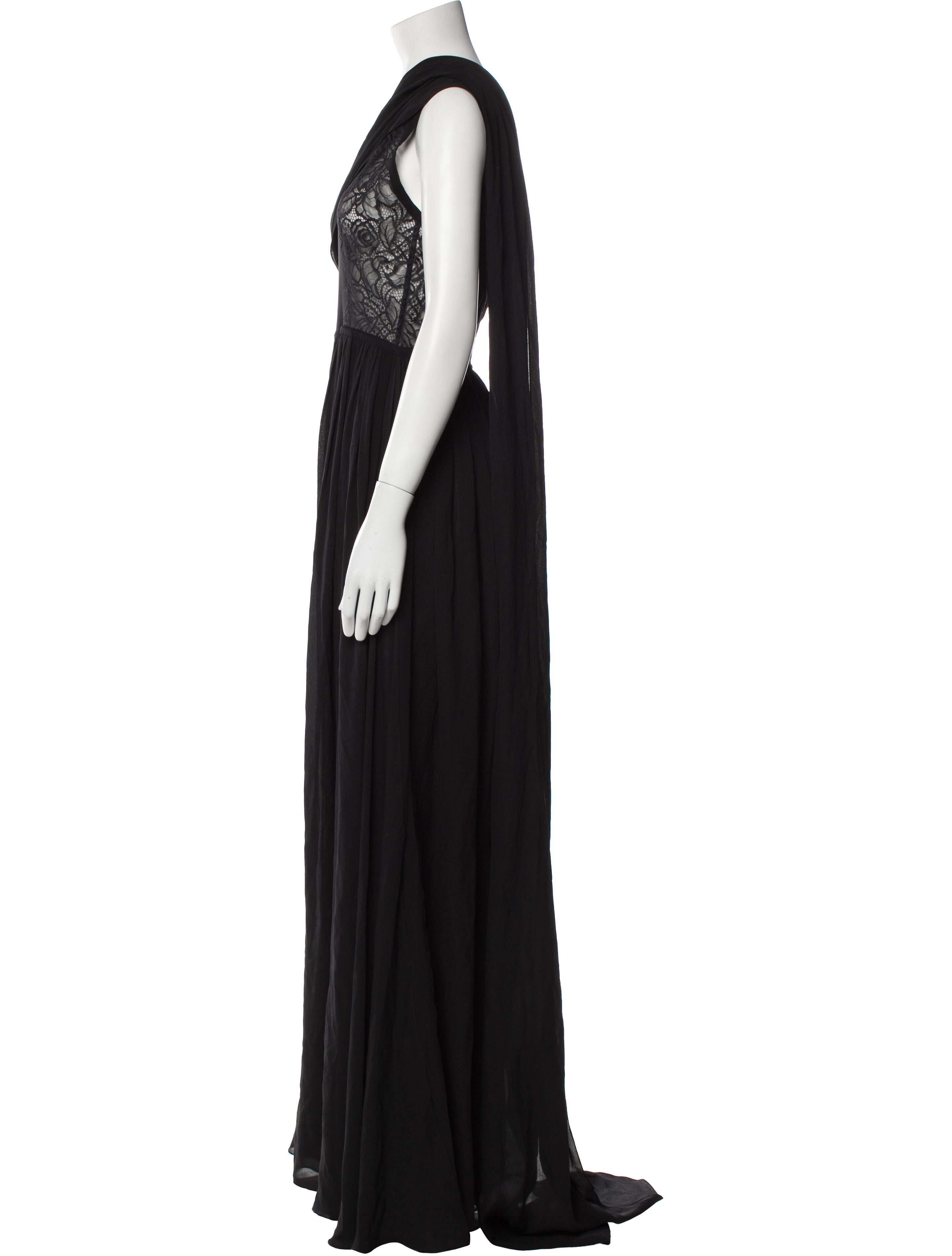 Elie Saab Silk One-Shoulder Jumpsuit