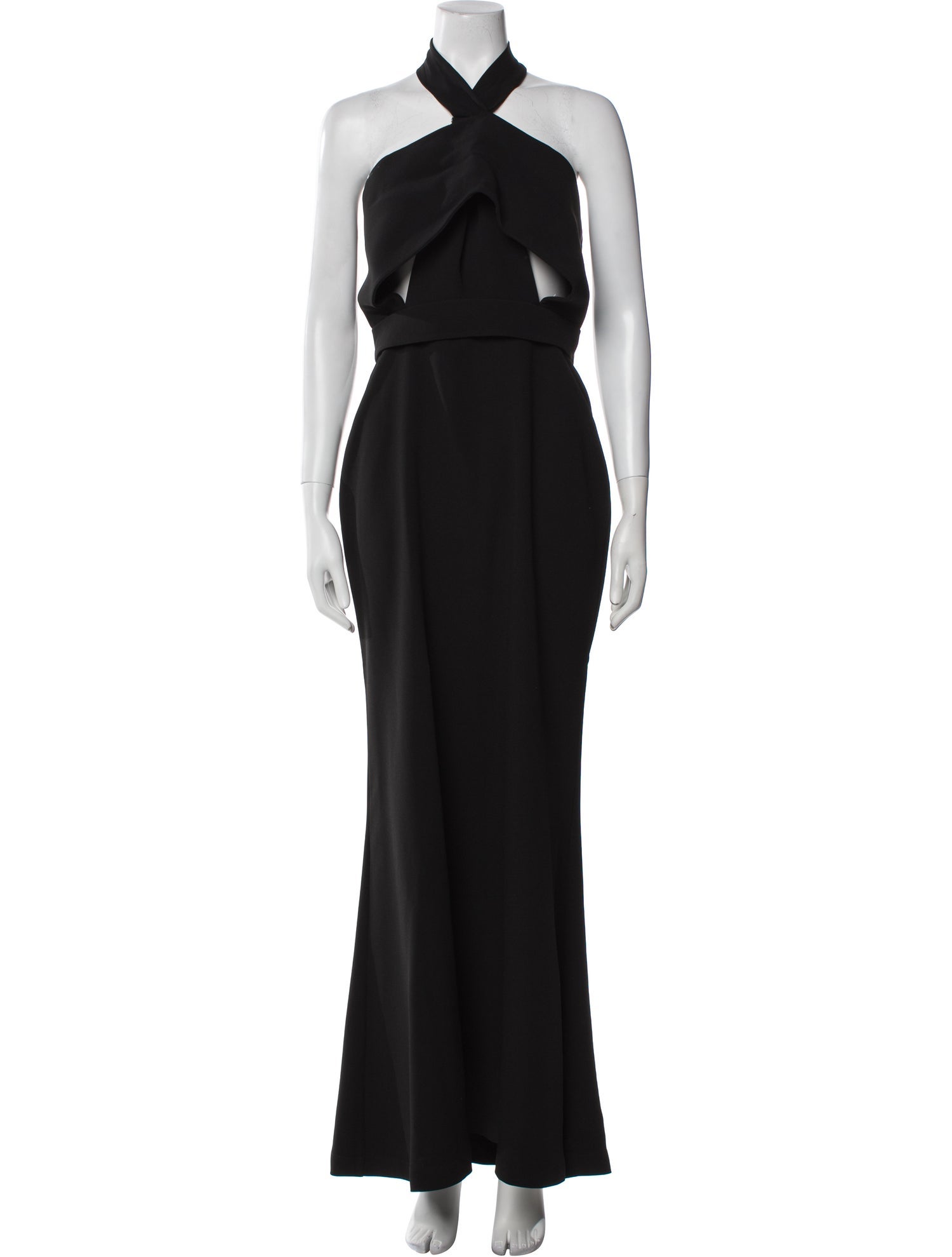 Elie Saab Halterneck Long Dress