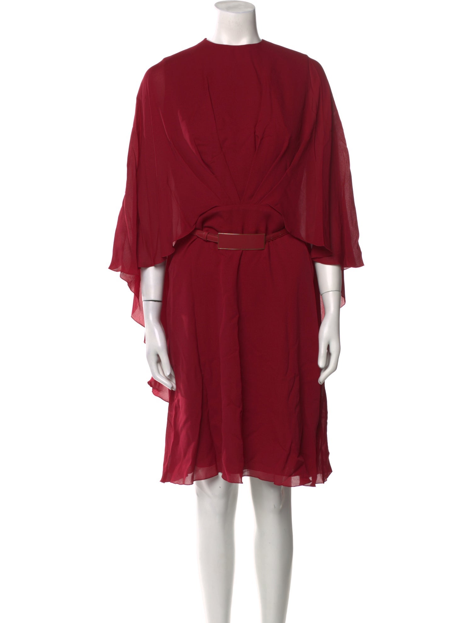 Elie Saab Silk Knee-Length Dress