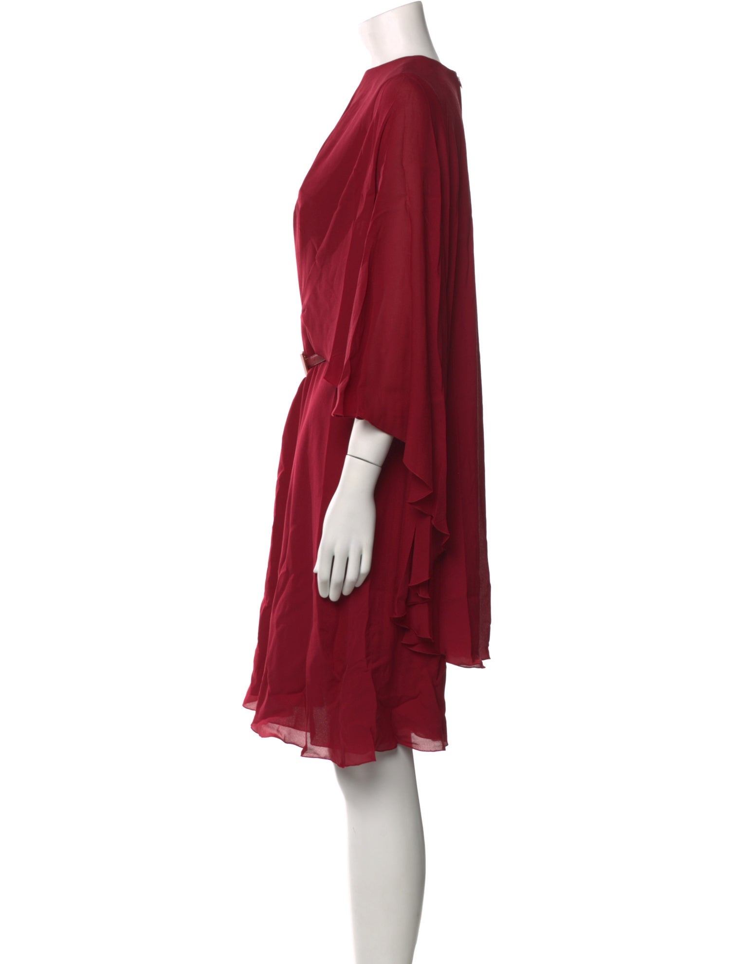 Elie Saab Silk Knee-Length Dress