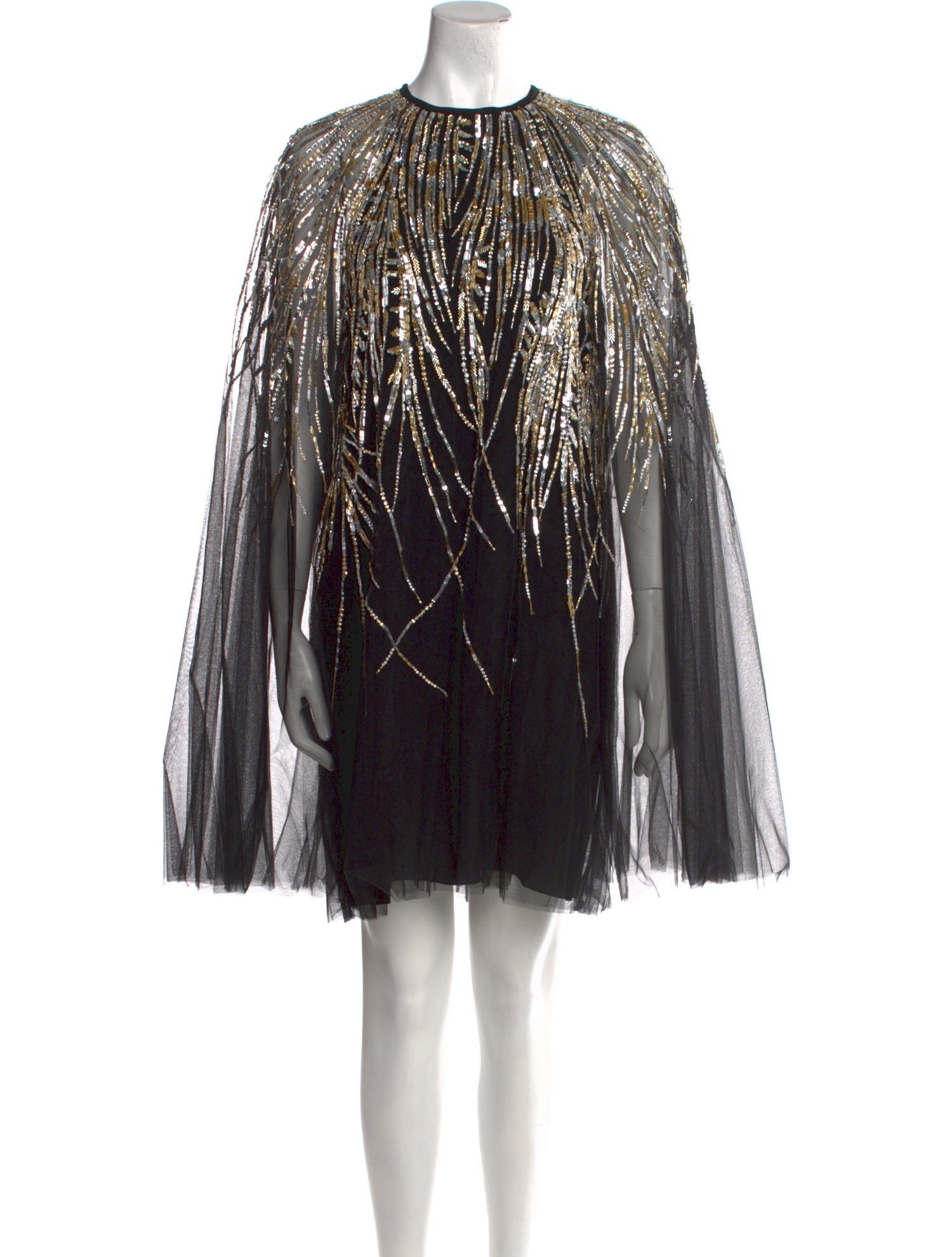 Elie Saab Crew Neck Knee-Length Dress w/ Tags