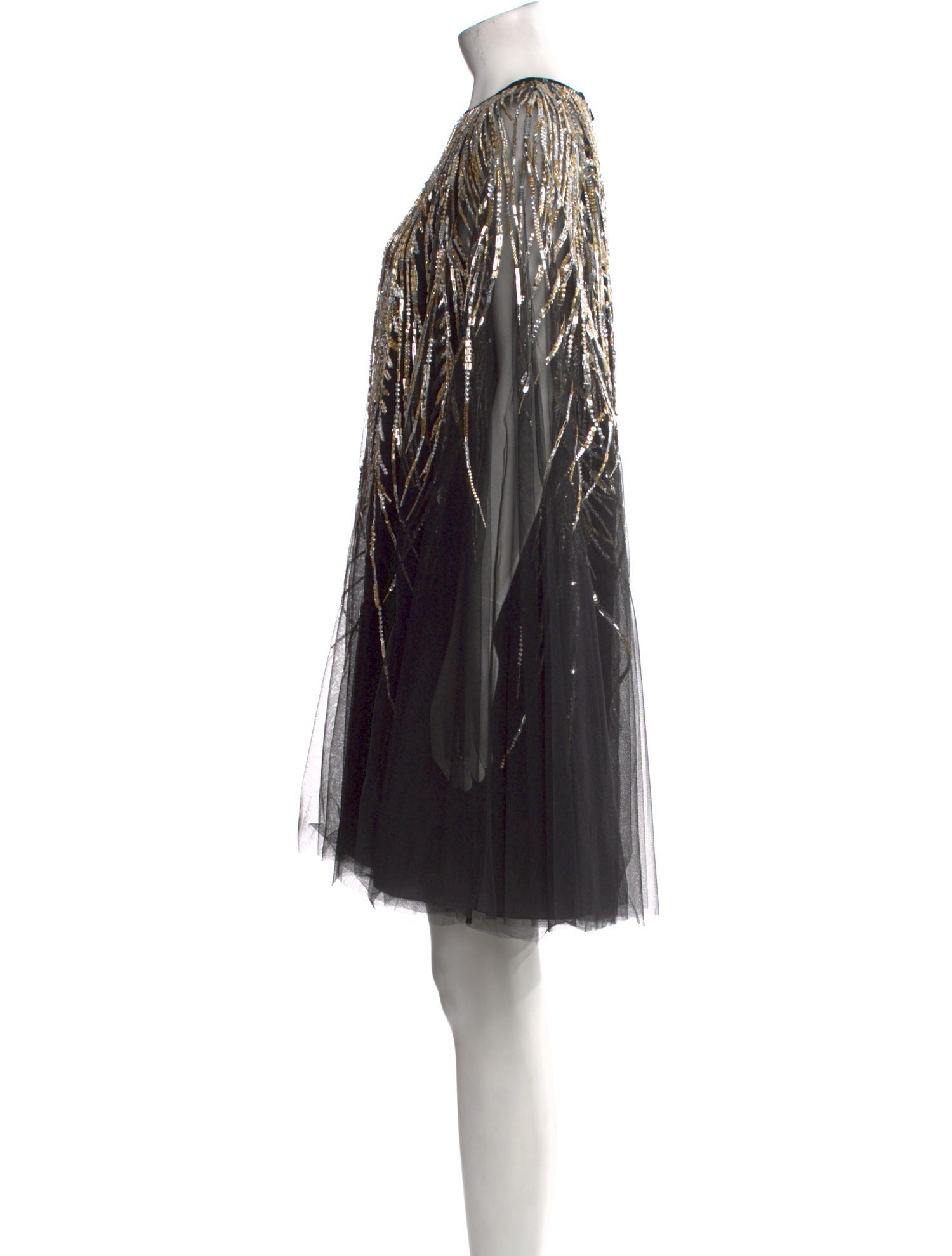 Elie Saab Crew Neck Knee-Length Dress w/ Tags