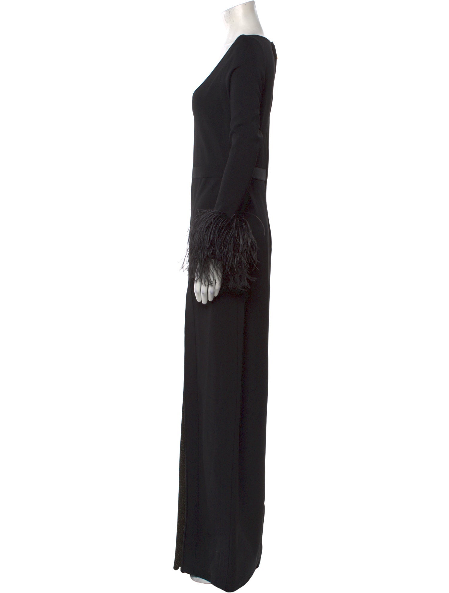 Elie Saab V-Neck Long Dress