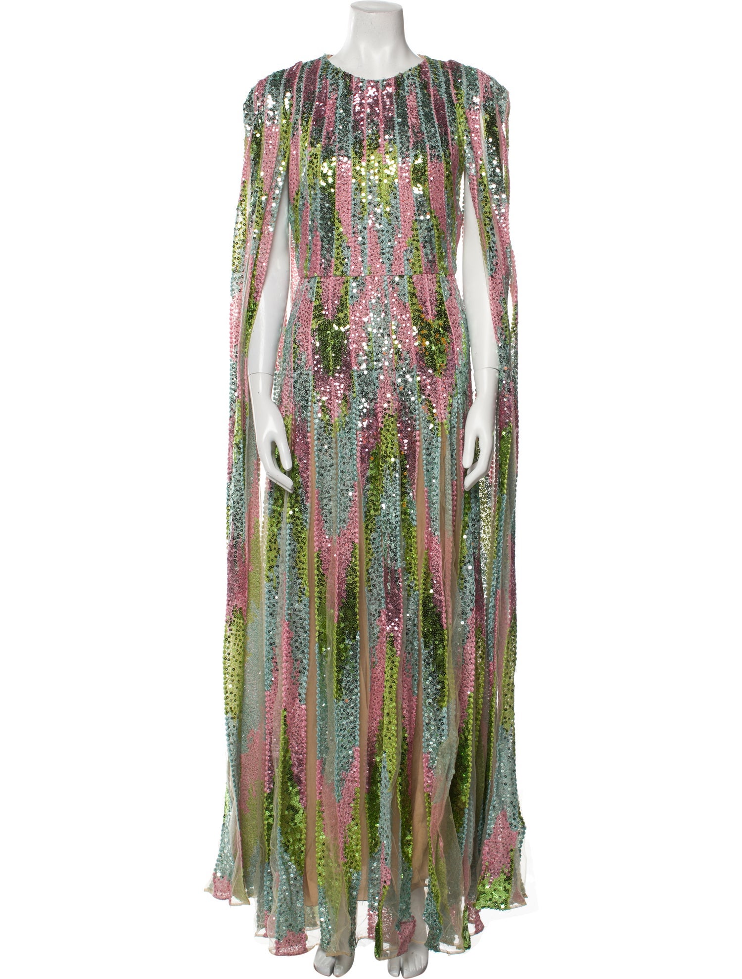 Elie Saab Silk Long Dress