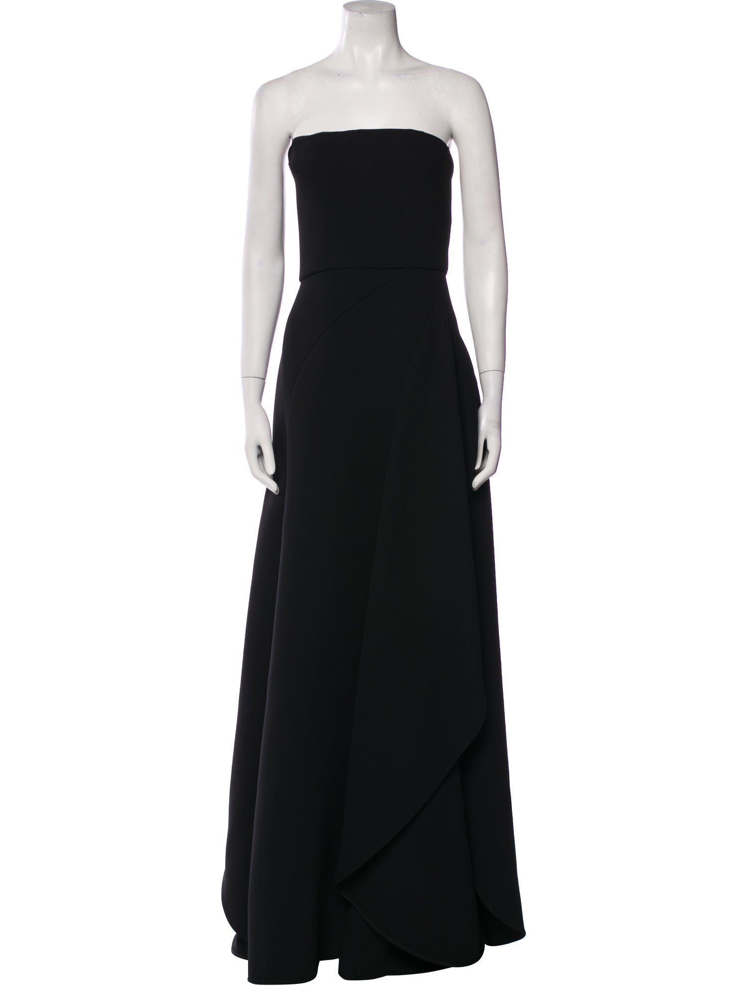 Elie Saab Strapless Long Dress