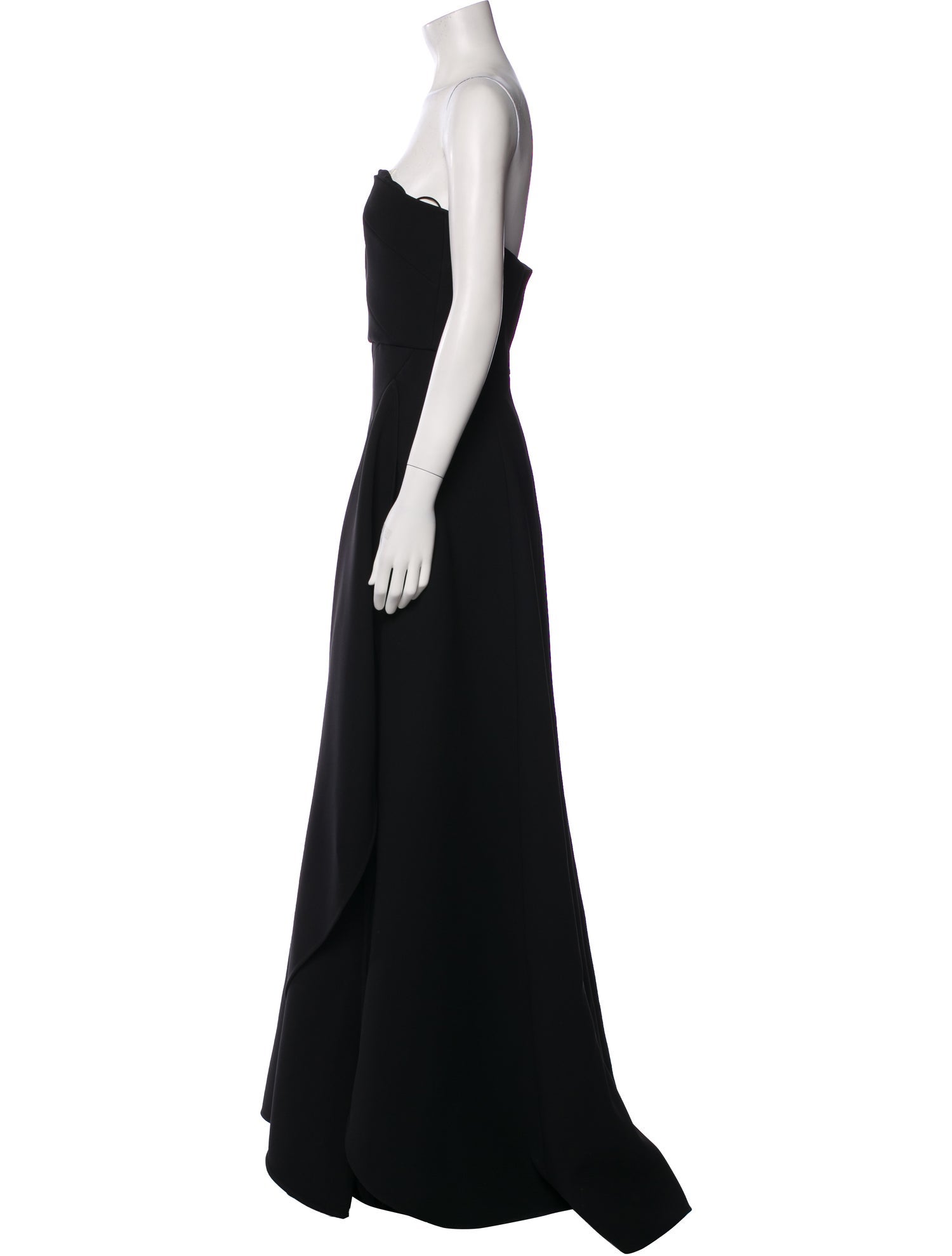 Elie Saab Strapless Long Dress