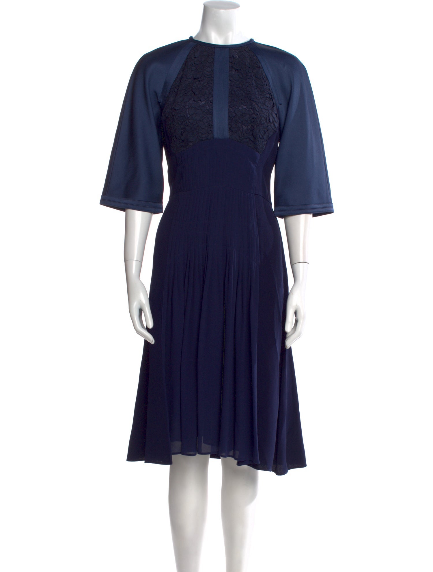 Elie Saab Silk Midi Length Dress