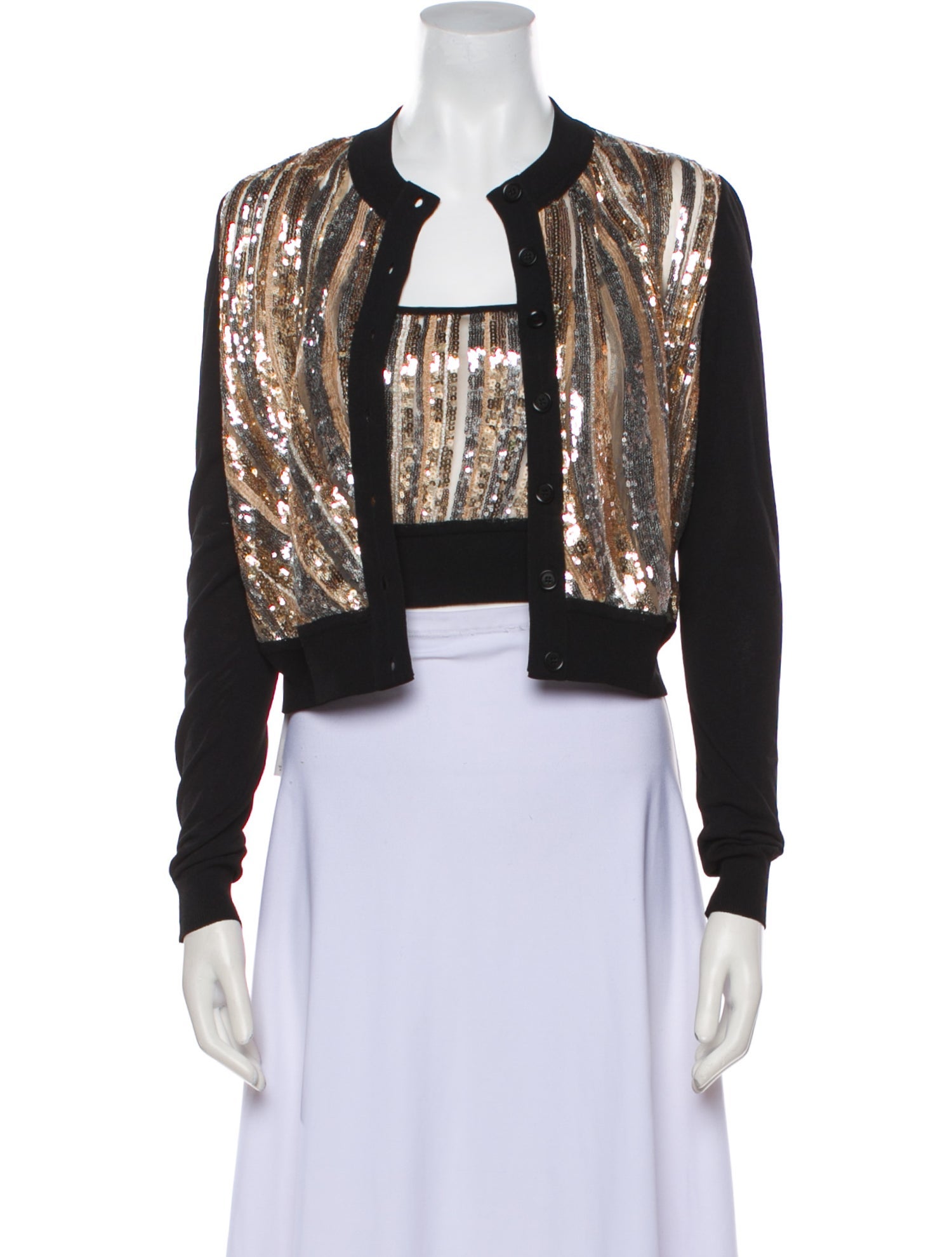 Elie Saab Cardigan set Printed Sweater