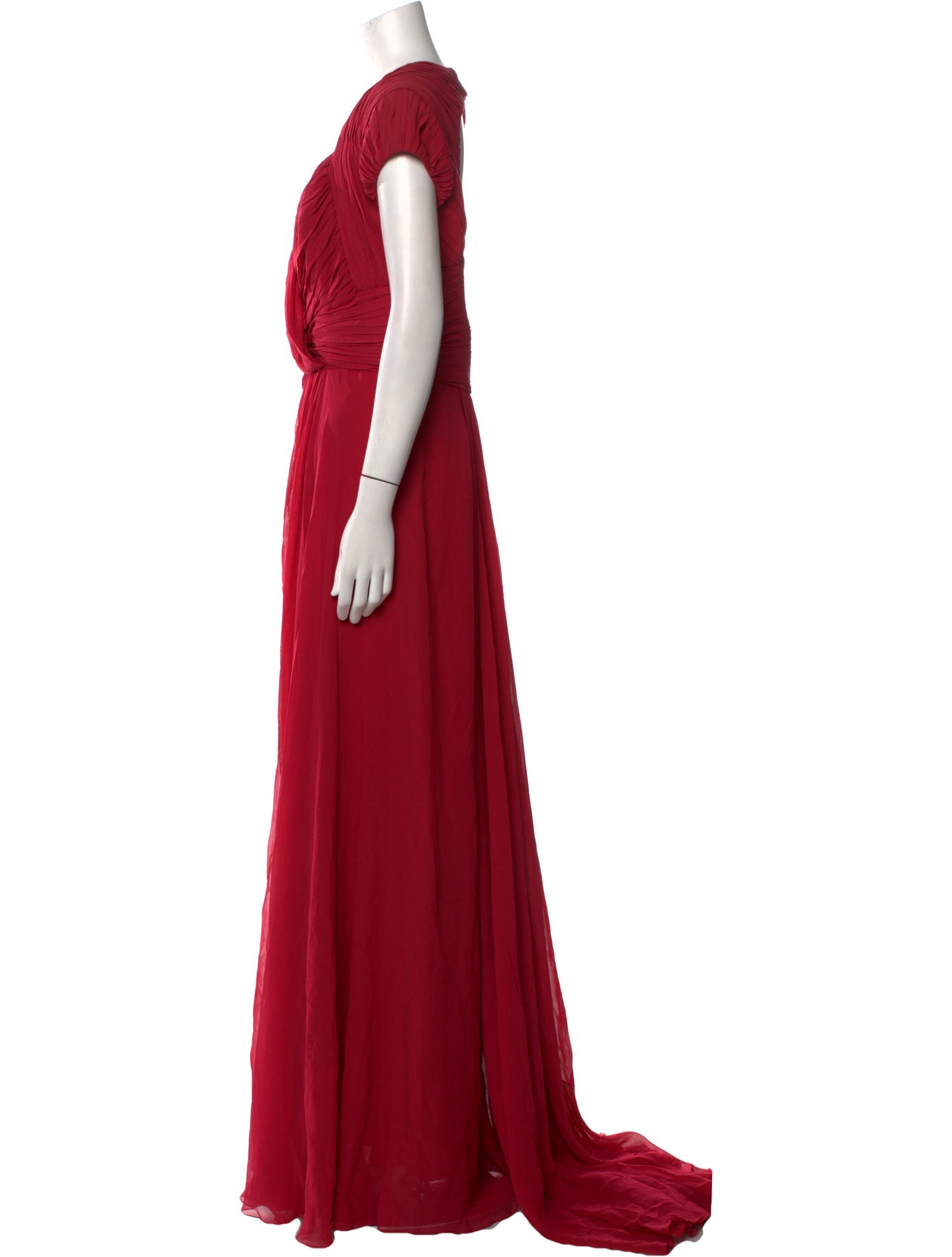 Elie Saab Silk Long Dress
