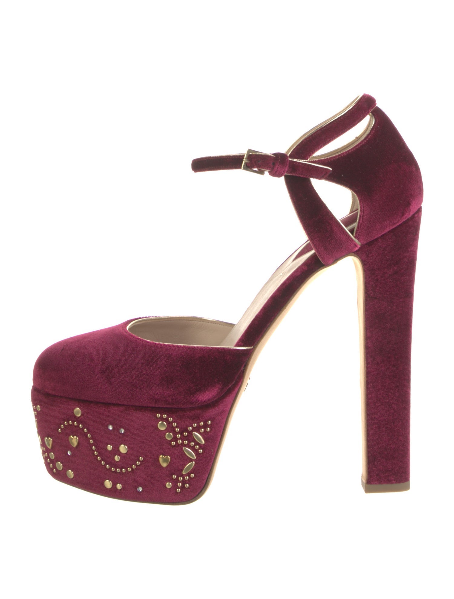 Elie Saab Velvet D'Orsay Pumps
