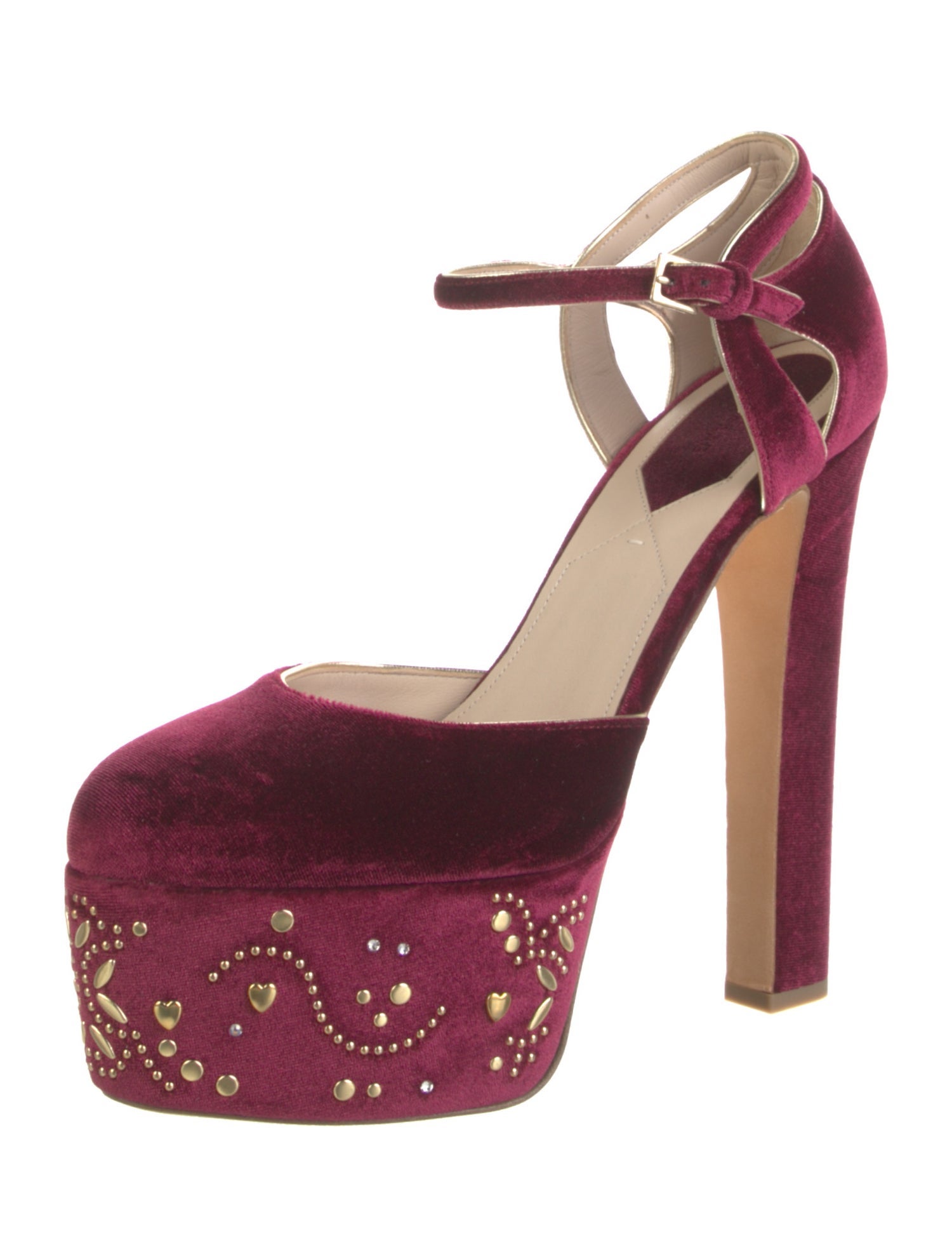 Elie Saab Velvet D'Orsay Pumps