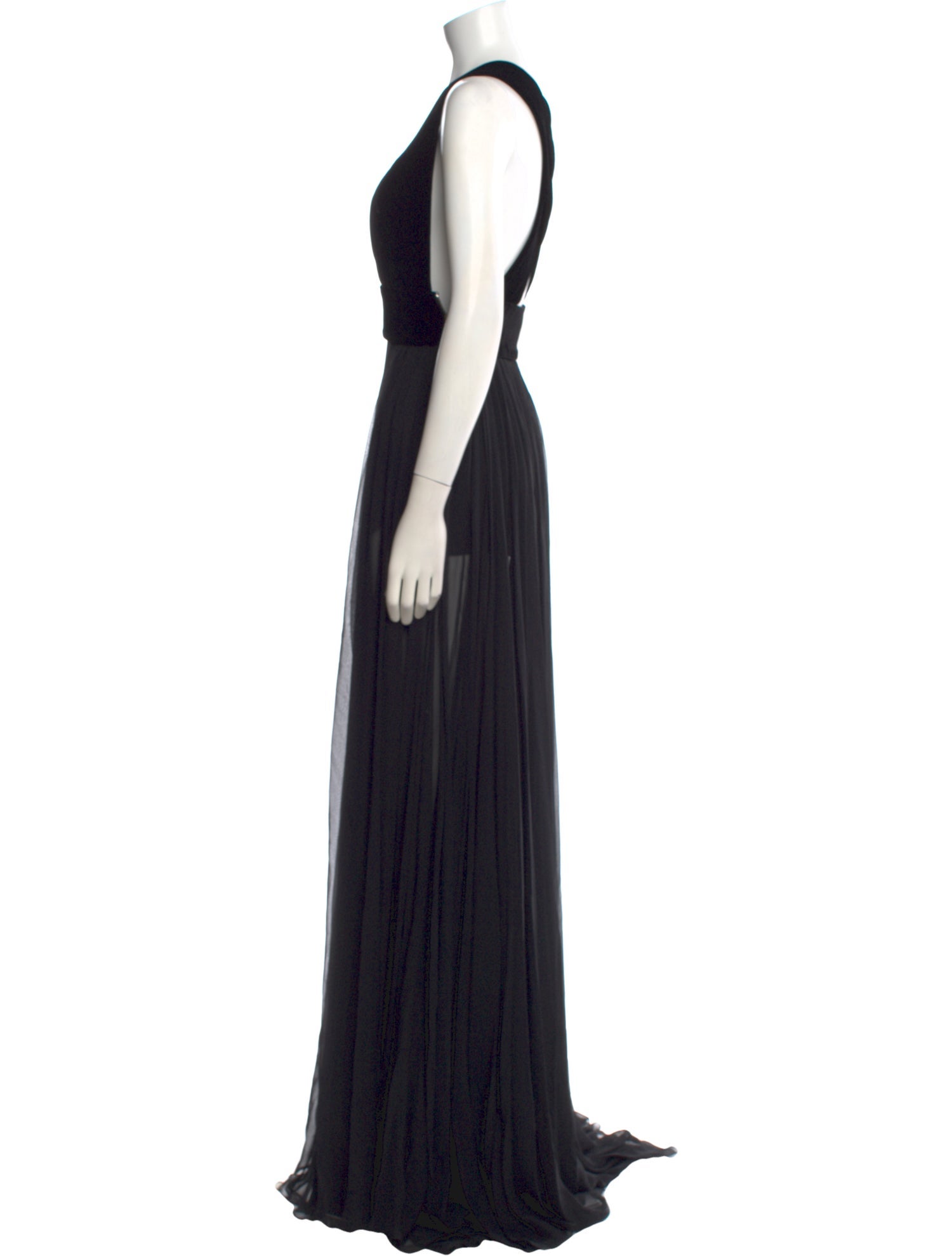 Elie Saab Silk Long Dress