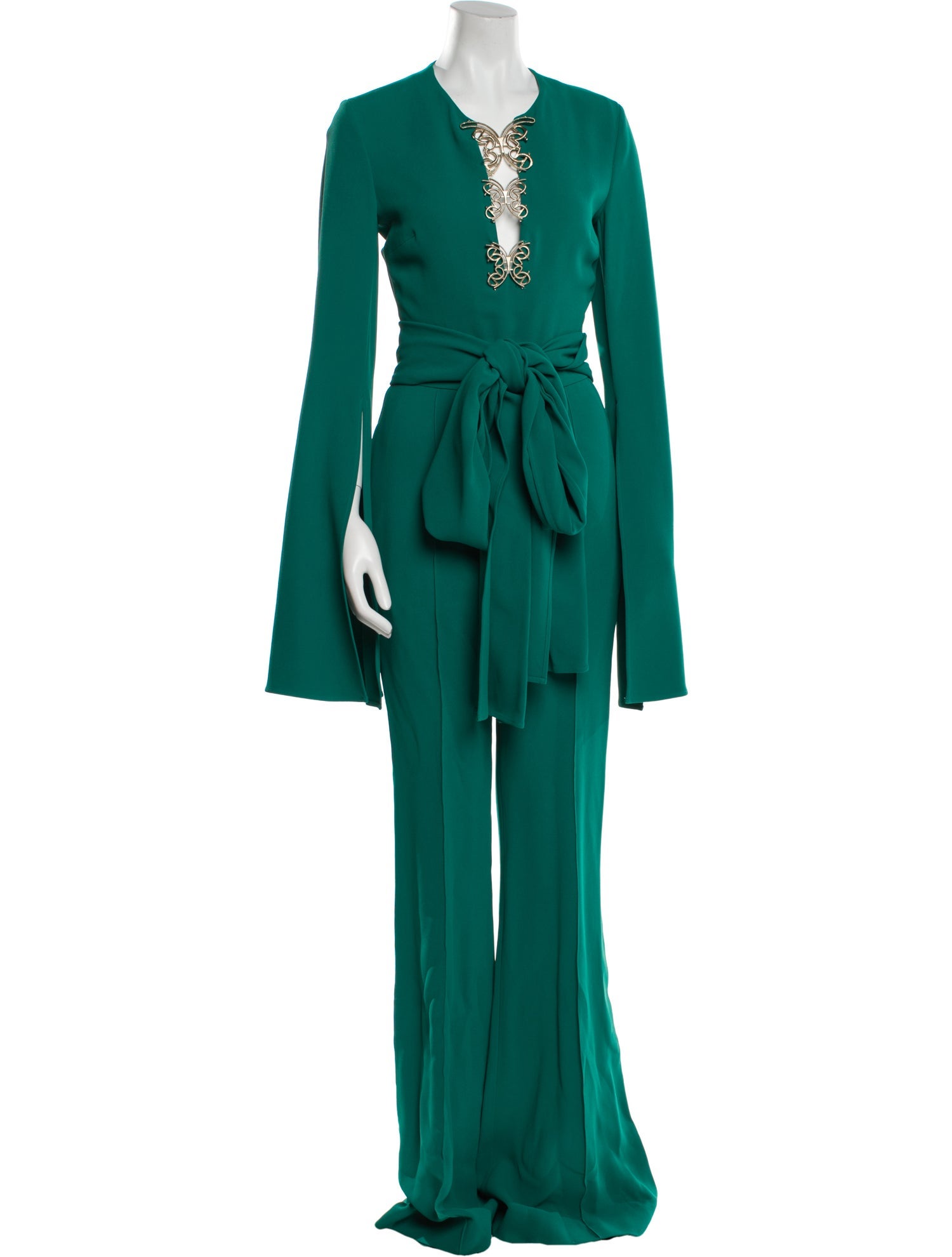 Elie Saab Crew Neck Jumpsuit w/ Tags