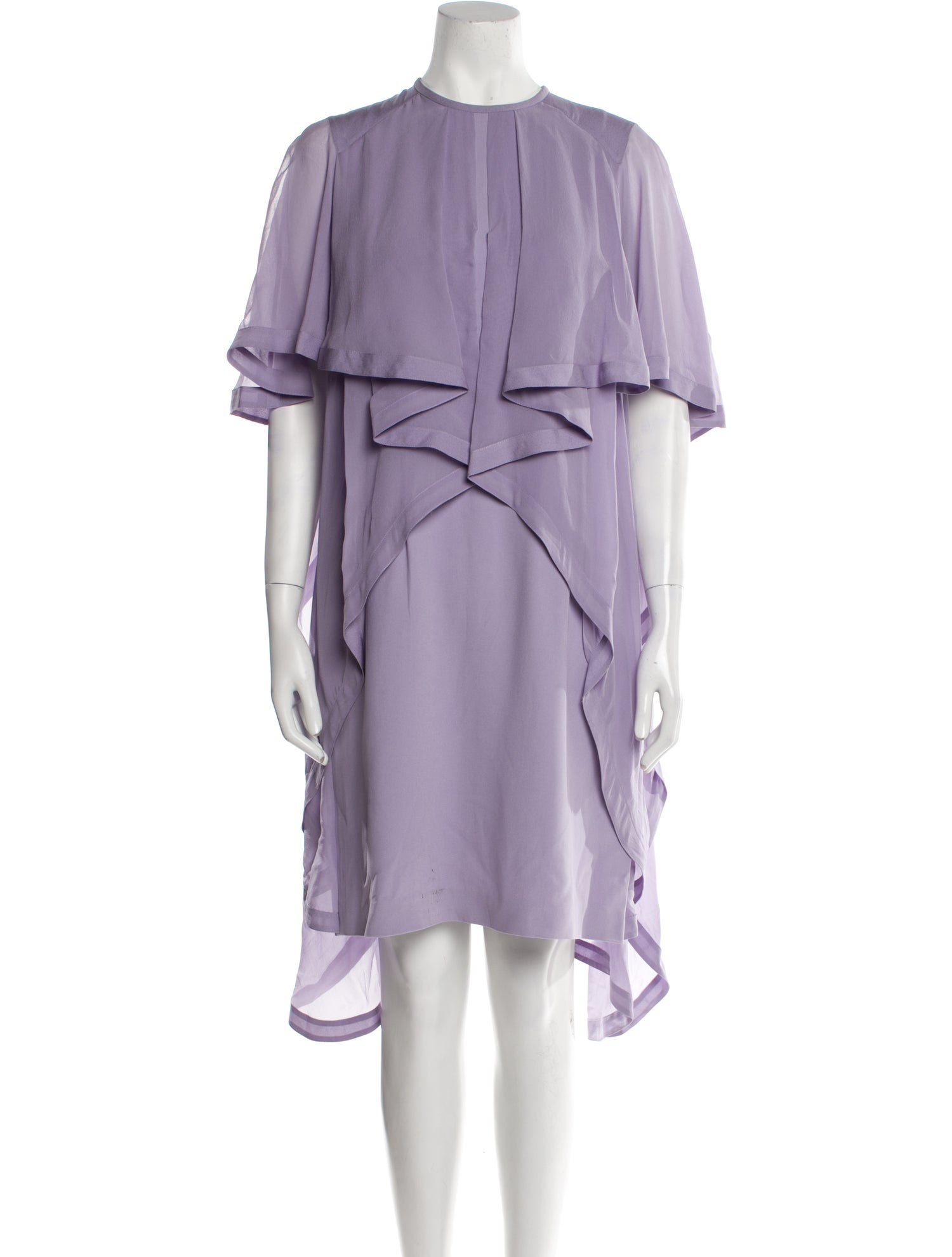 Elie Saab Crew Neck Midi Length Dress