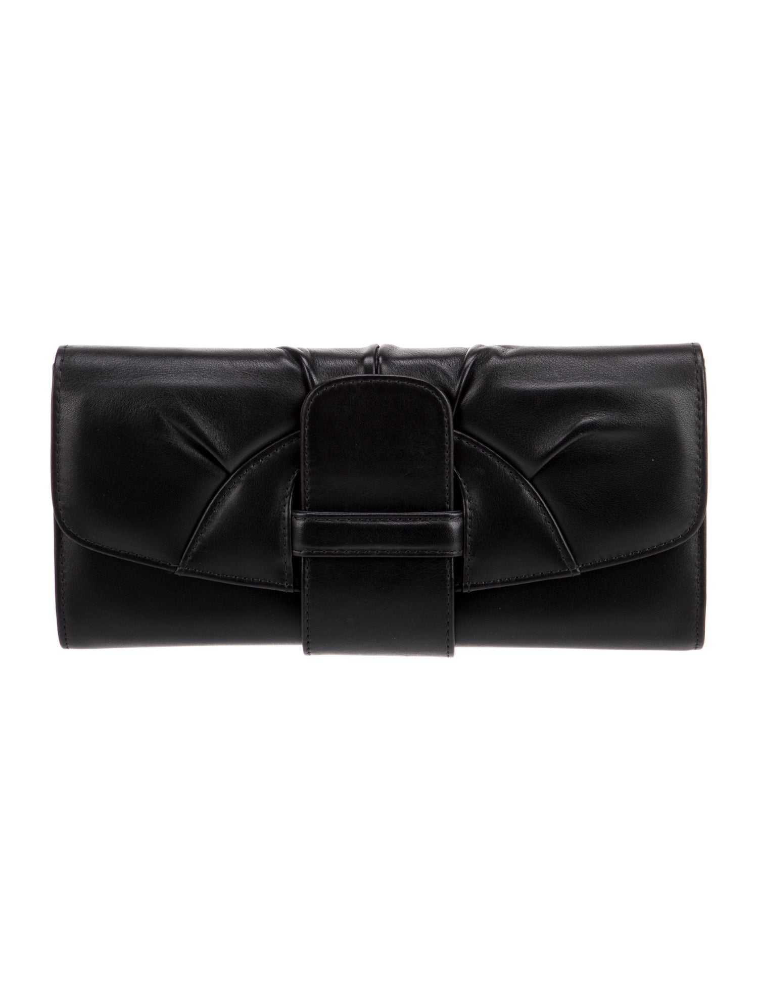 Elie Saab Leather Clutch