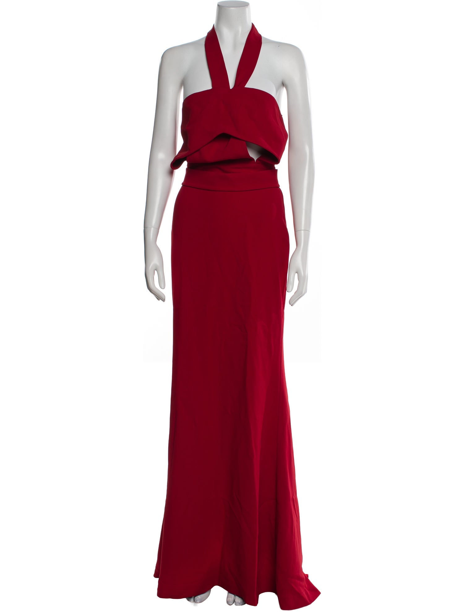 Elie Saab Halterneck Long Dress