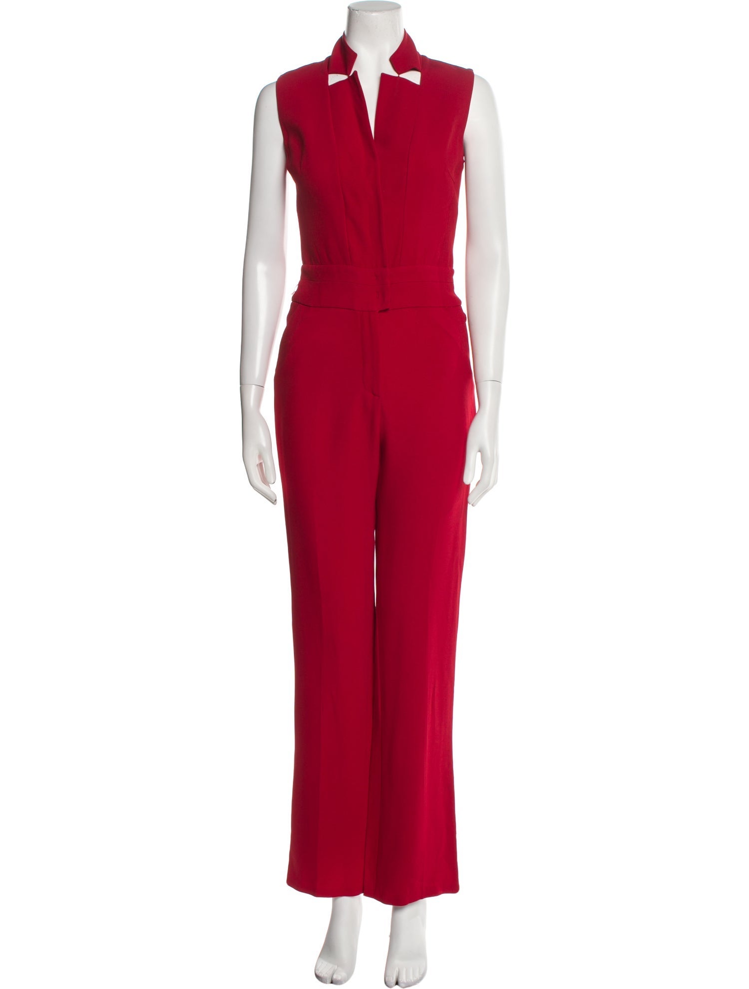 Elie Saab V-Neck Jumpsuit