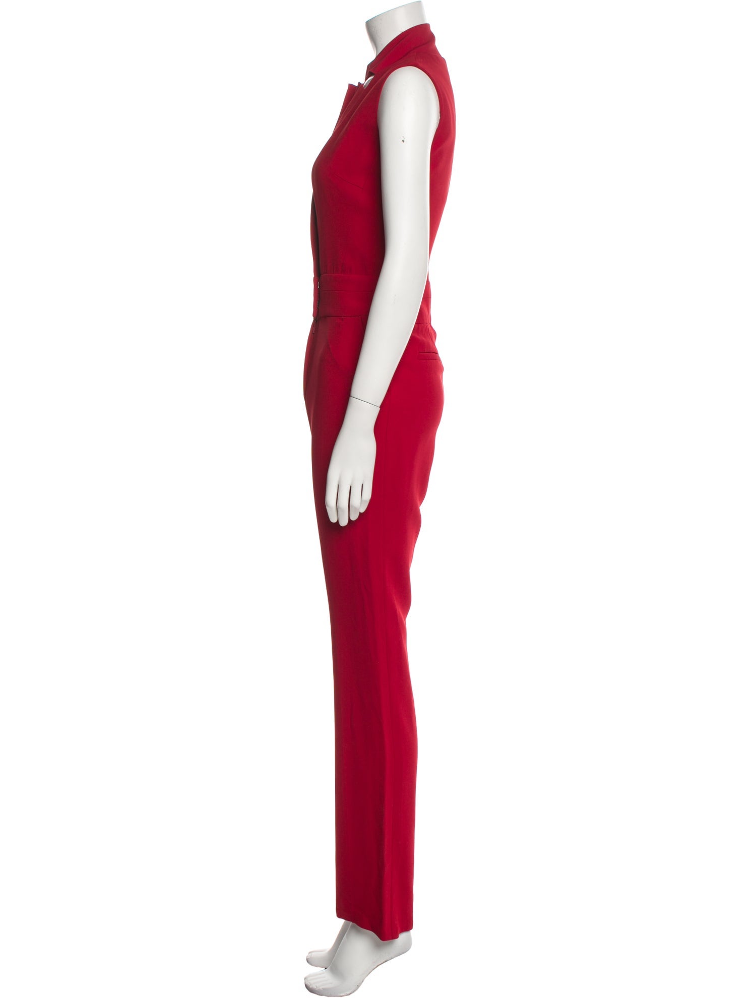 Elie Saab V-Neck Jumpsuit