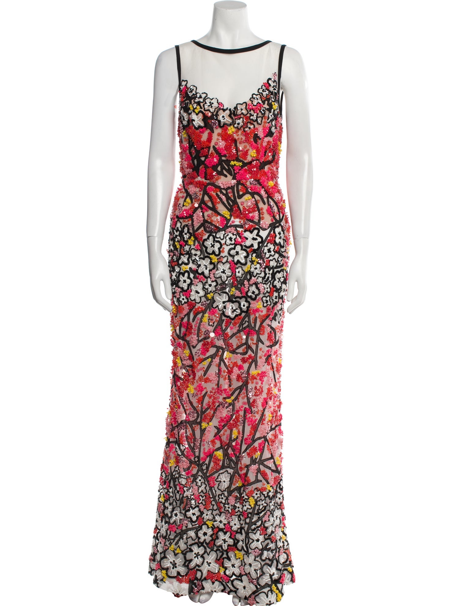 Elie Saab Nylon Long Dress