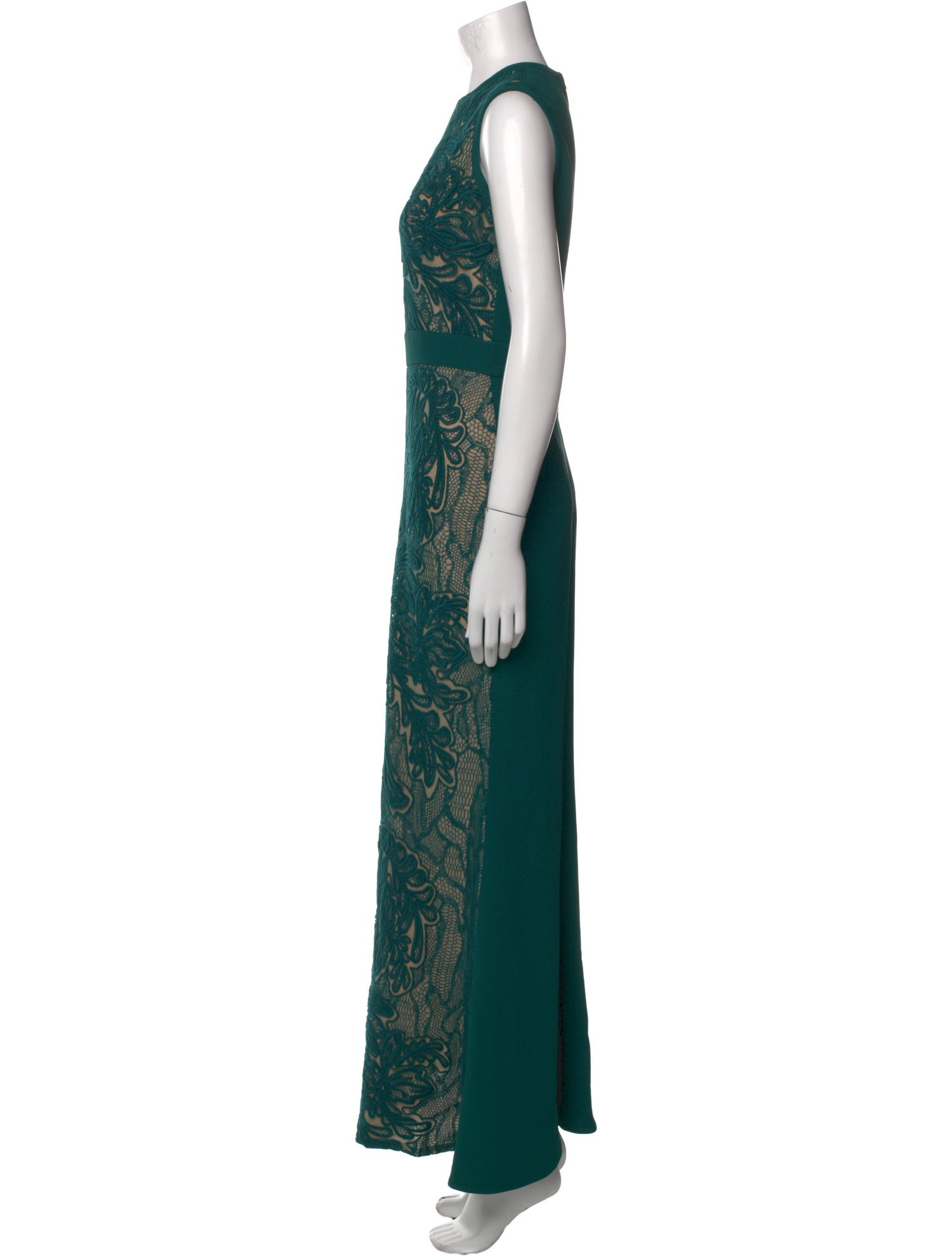 Elie Saab Paisley Print Long Dress