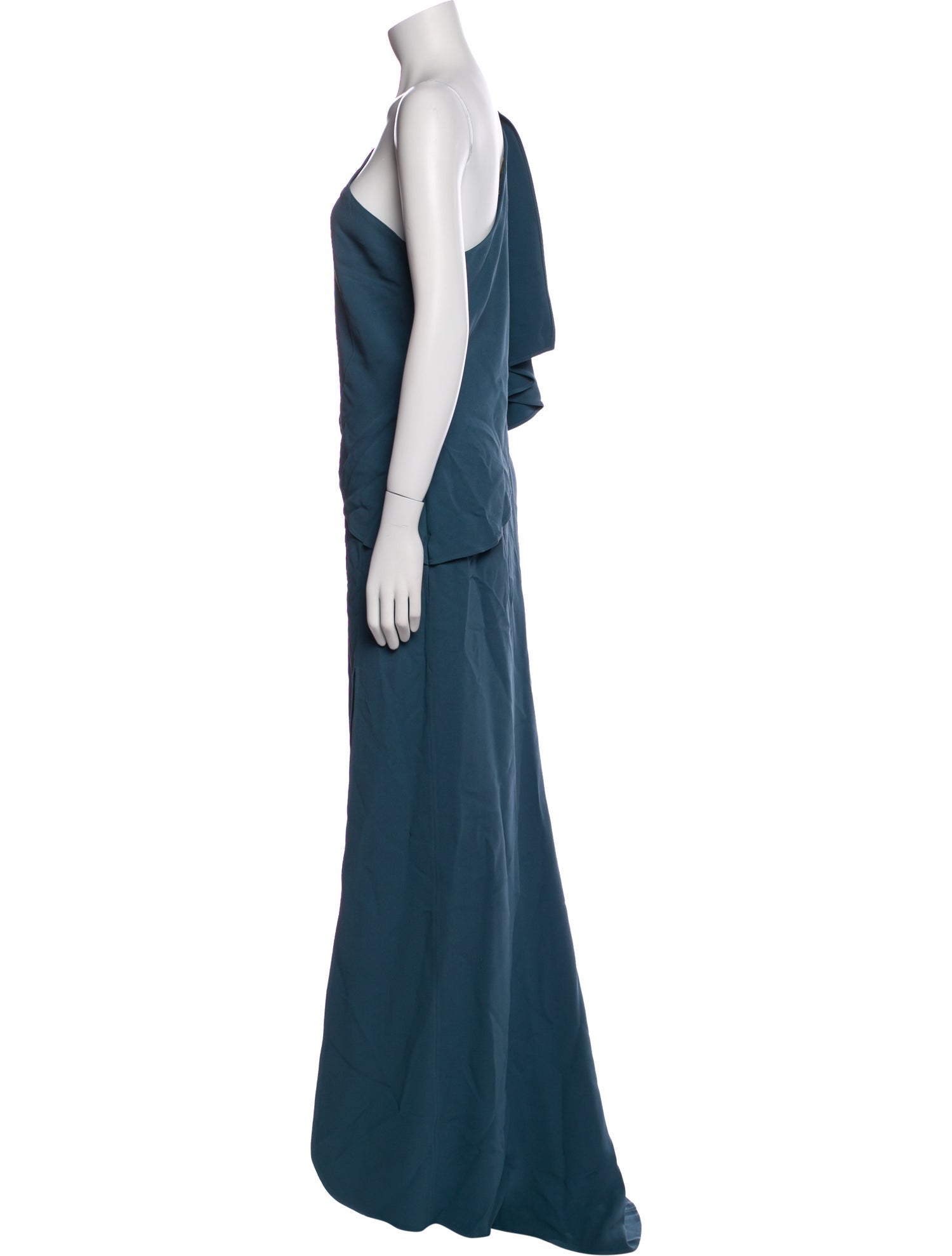 Elie Saab One-Shoulder Long Dress