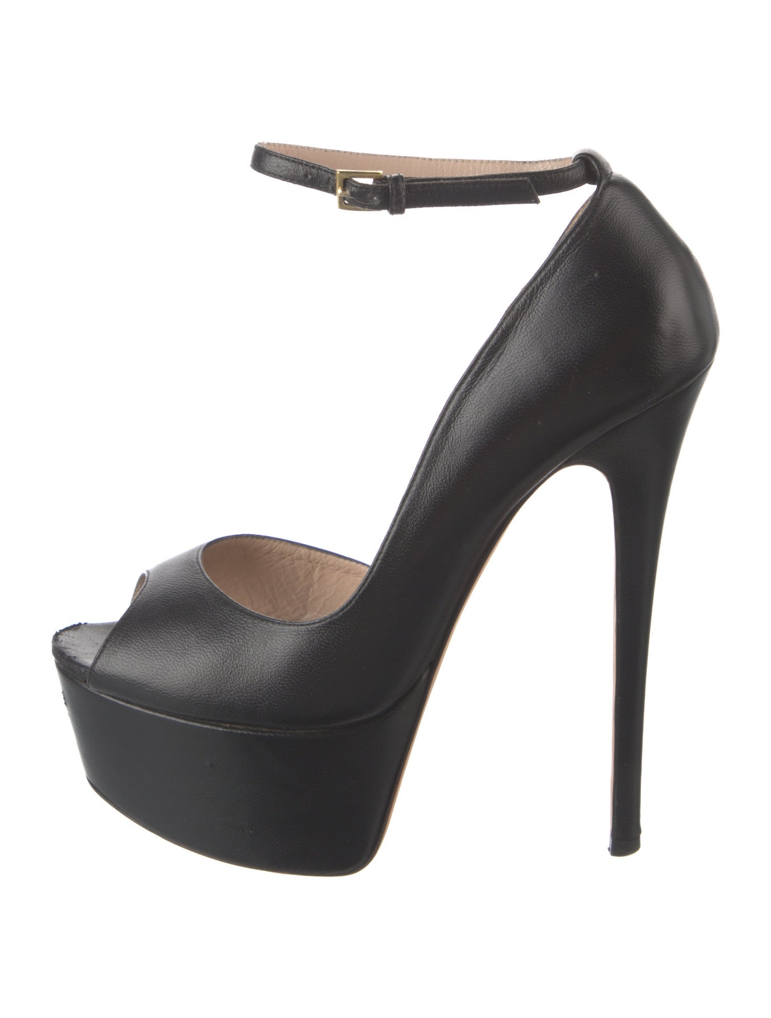 Elie Saab Leather Pumps