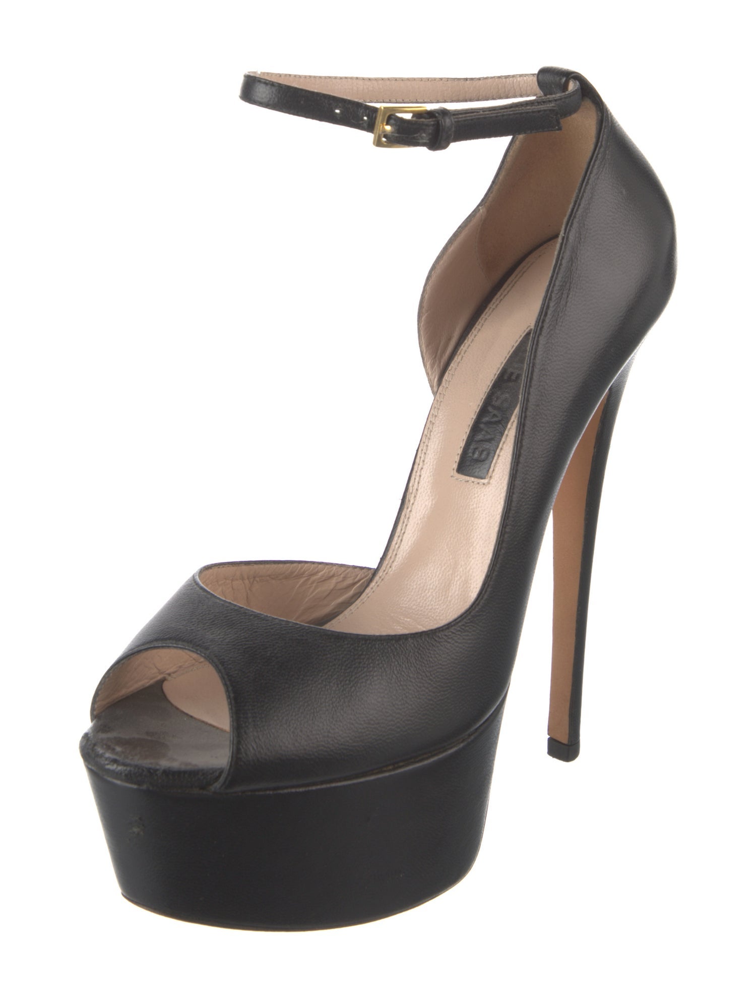 Elie Saab Leather Pumps