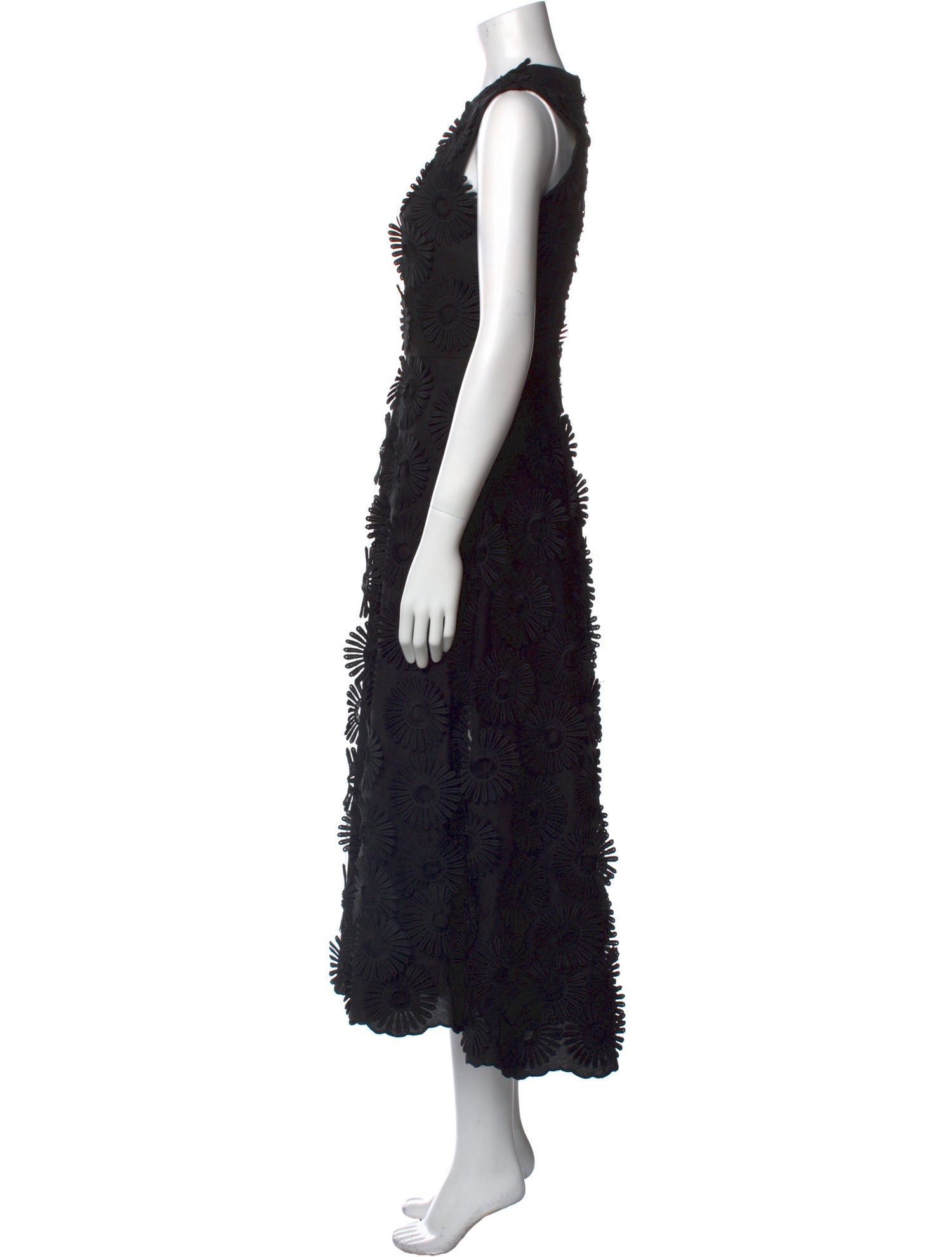 Elie Saab Lace Pattern Long Dress w/ Tags