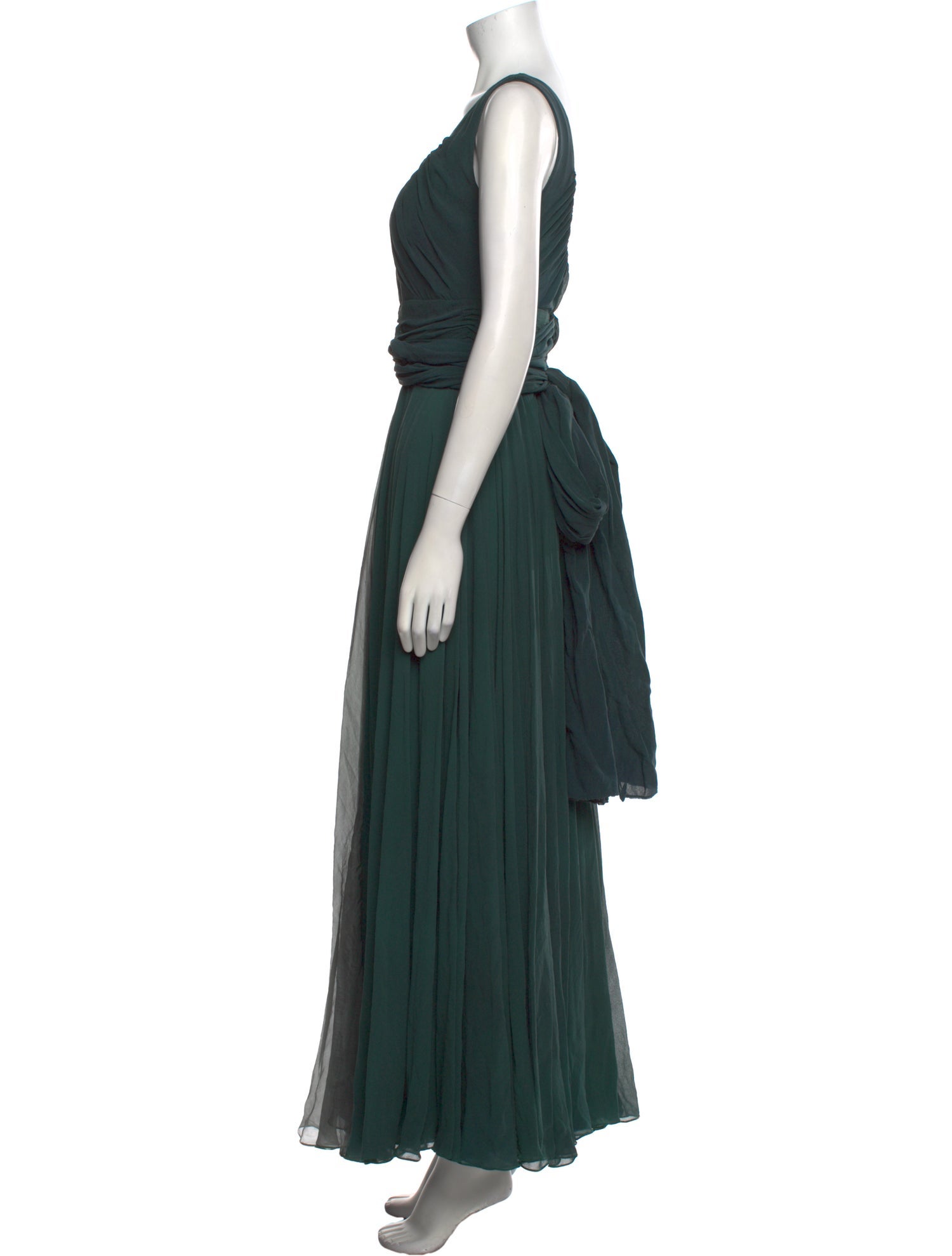 Elie Saab Silk Long Dress